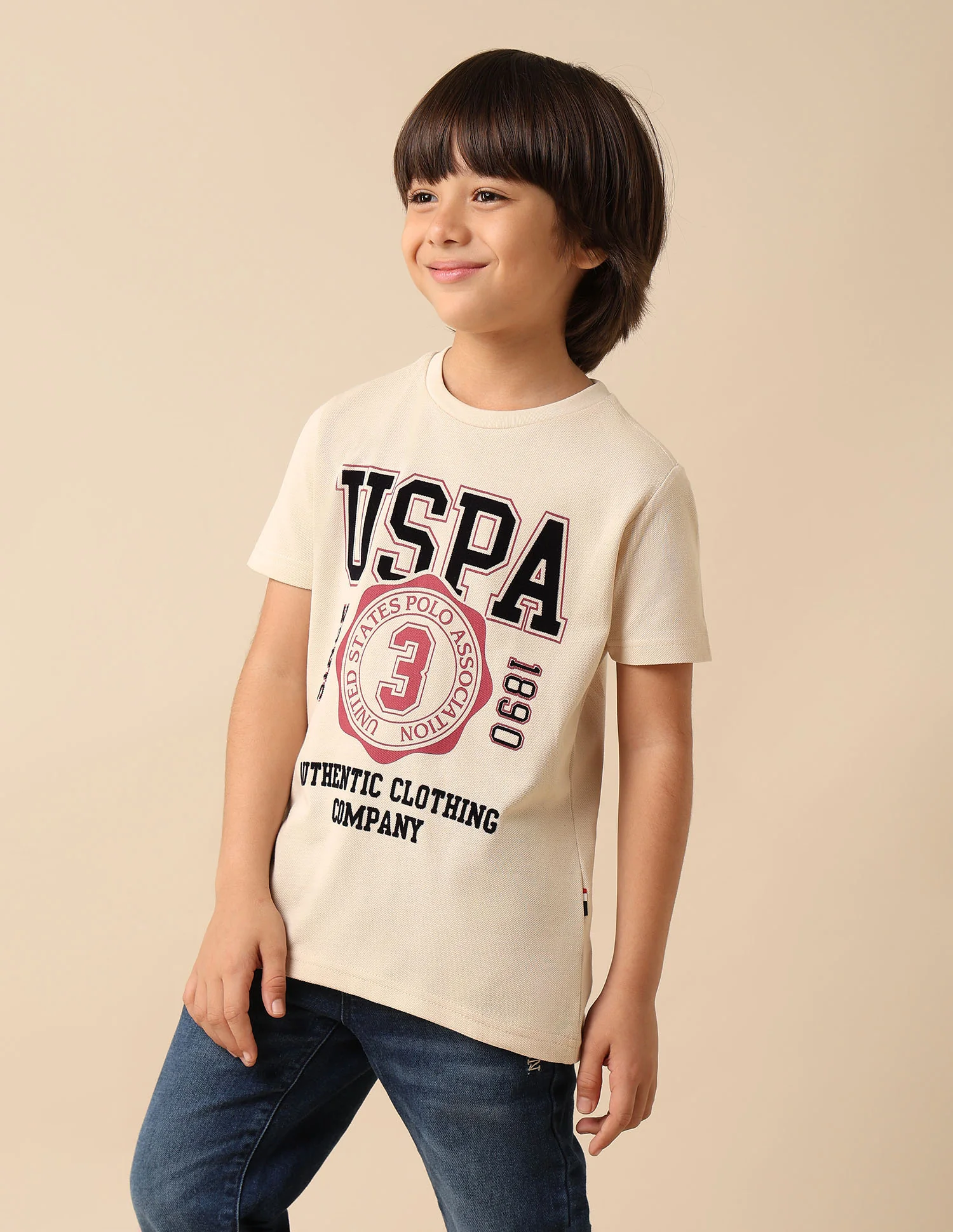 Boys Graphic Printed Pure Cotton T Shirt - Image 4