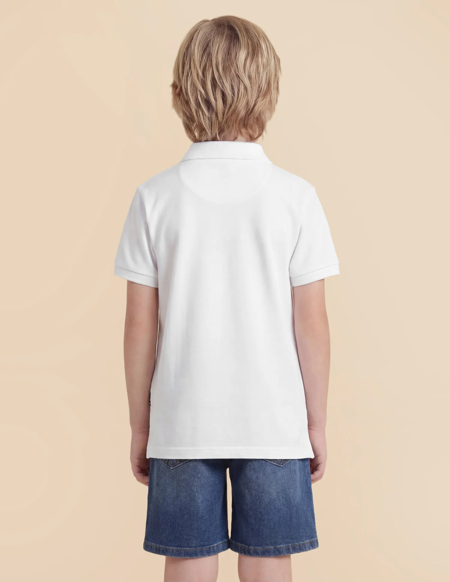 Boys Graphic Printed Regular Fit Polo Shirt - Image 5