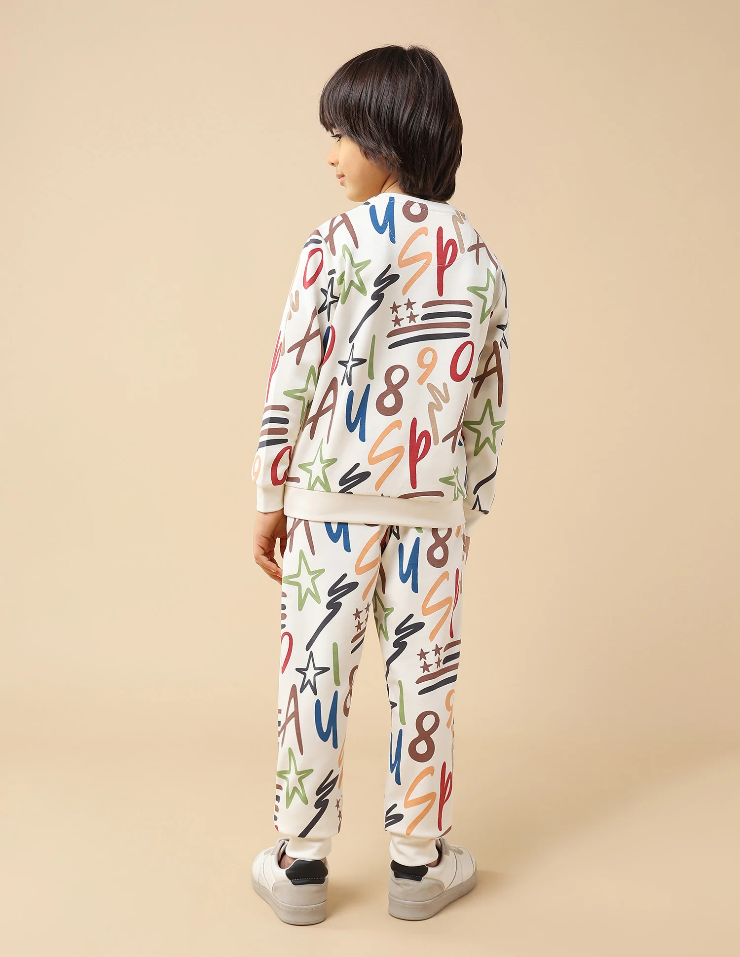 Boys Graphic Printed Regular Fit Sweatshirt - Image 5