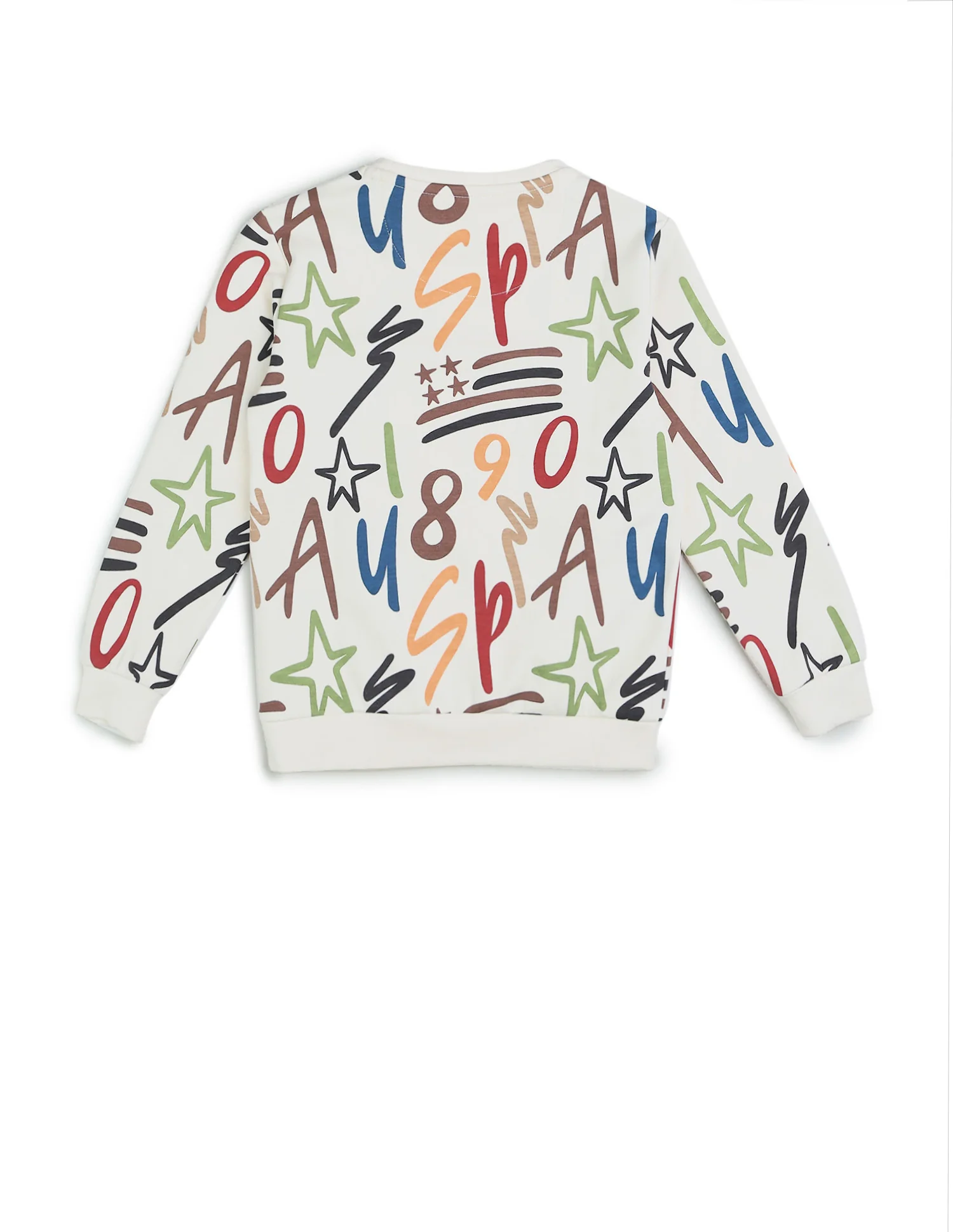 Boys Graphic Printed Regular Fit Sweatshirt - Image 8