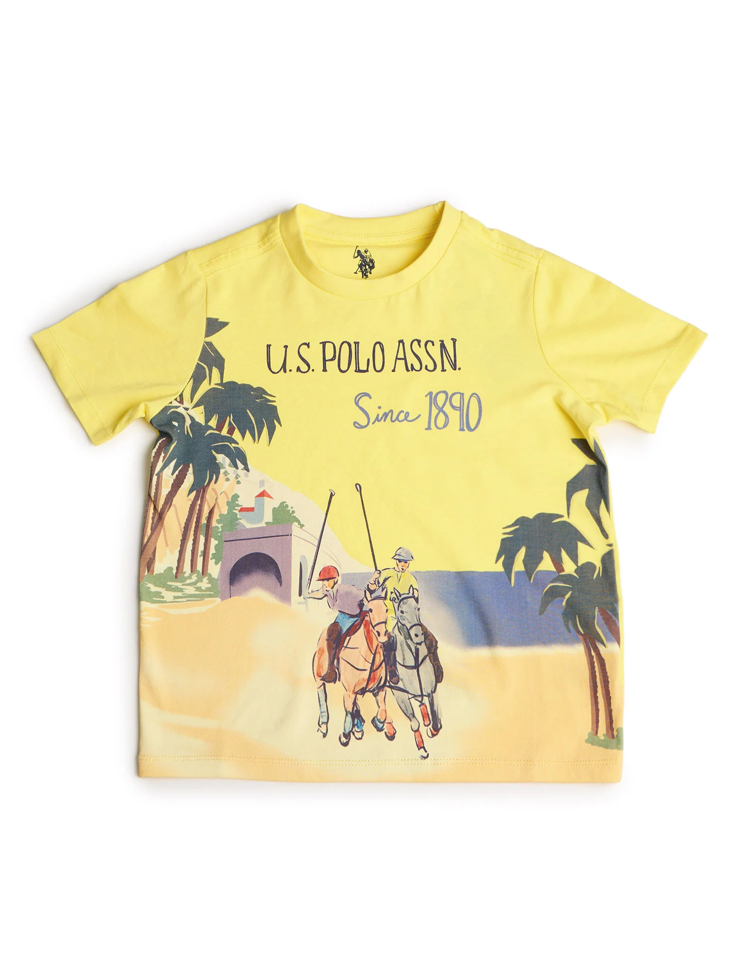 Boys Graphic Printed Regular Fit T-Shirt - Image 5