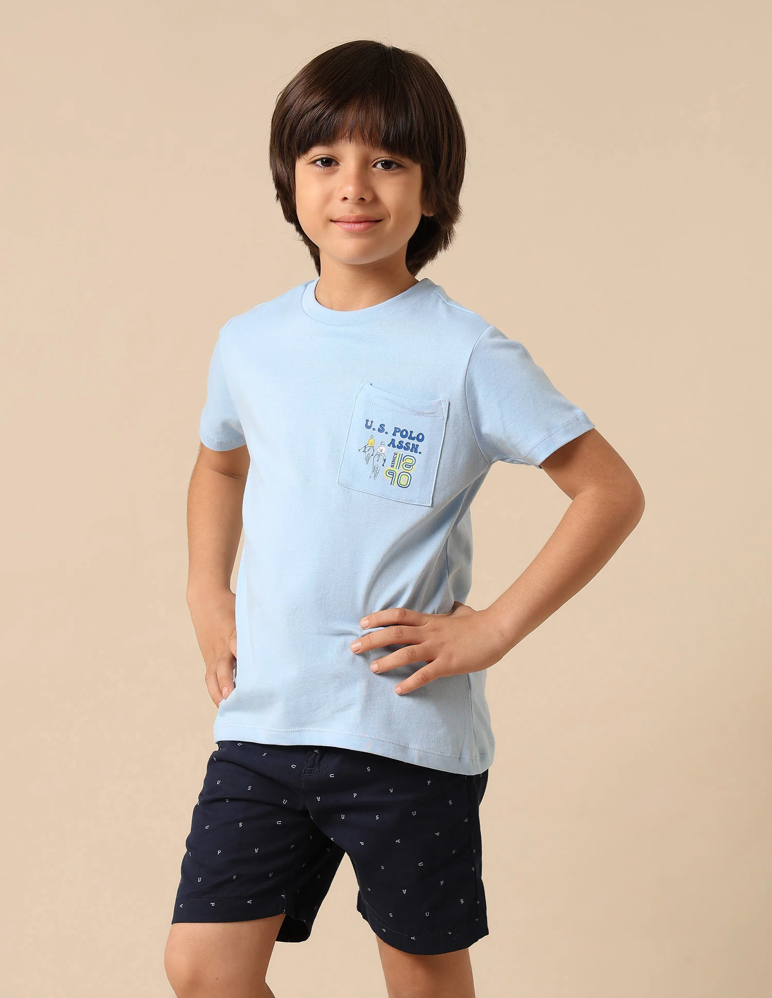 Boys Graphic Printed Regular Fit T Shirt - Image 4