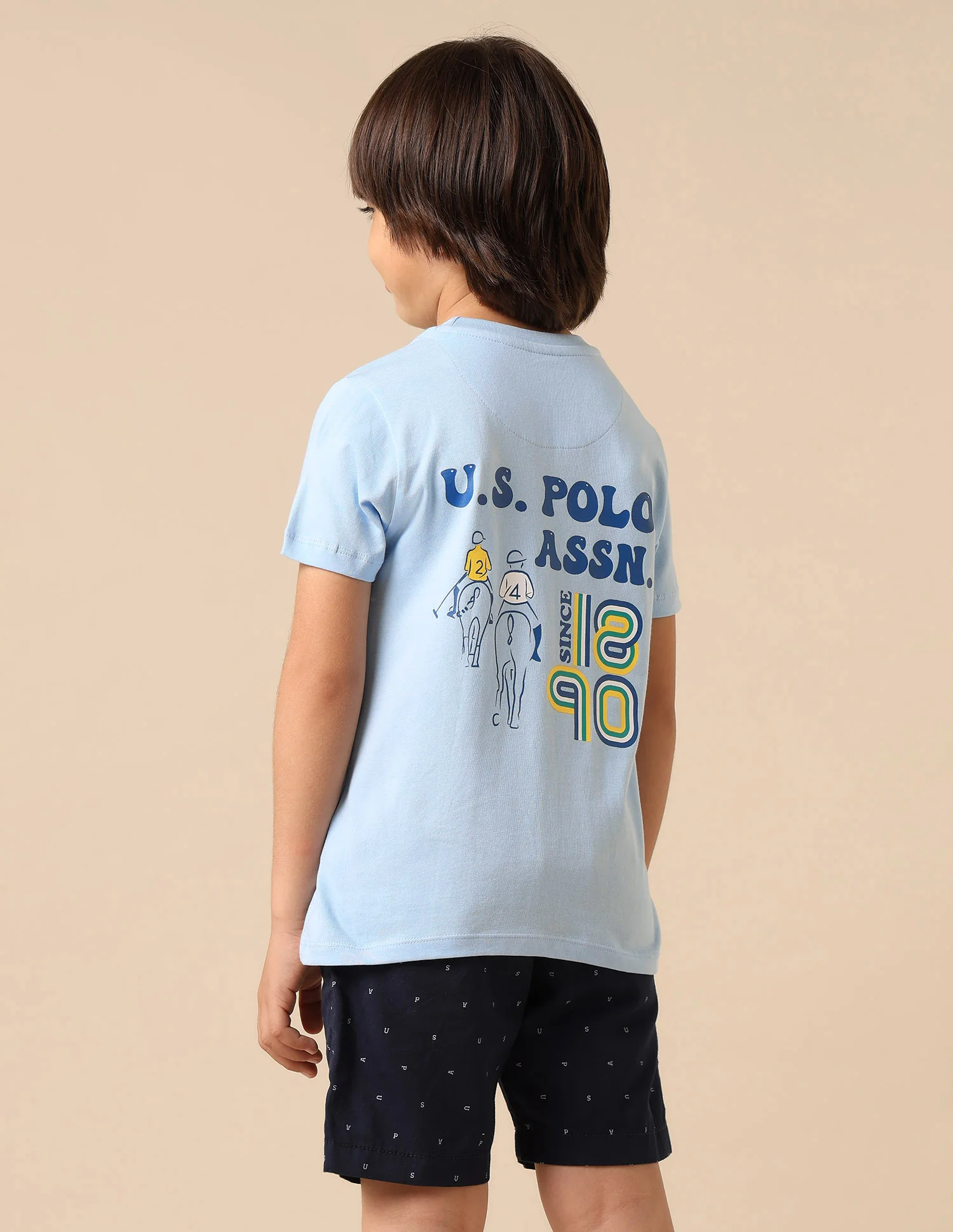 Boys Graphic Printed Regular Fit T Shirt - Image 5