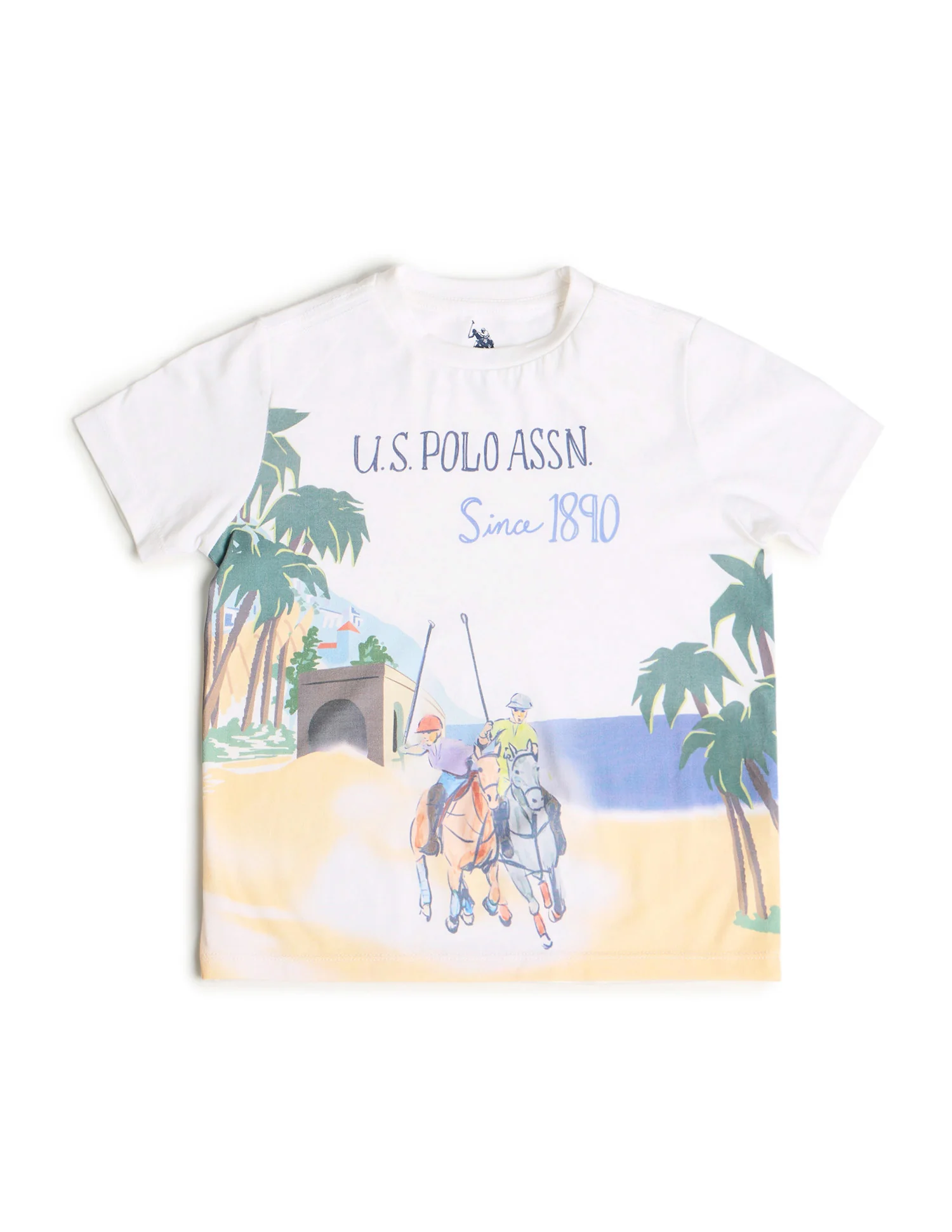 Boys Graphic Printed Regular Fit T-Shirt - Image 5