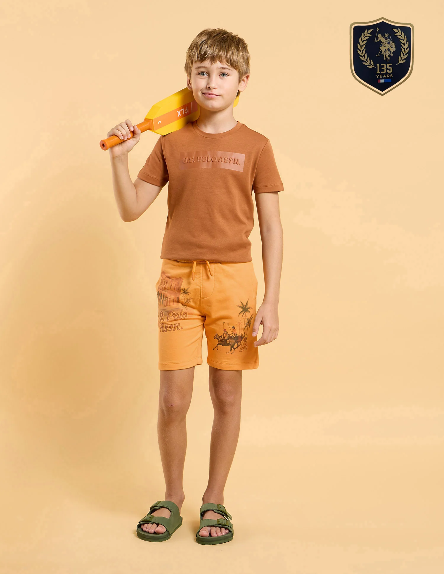 Boys Graphic Printed Shorts