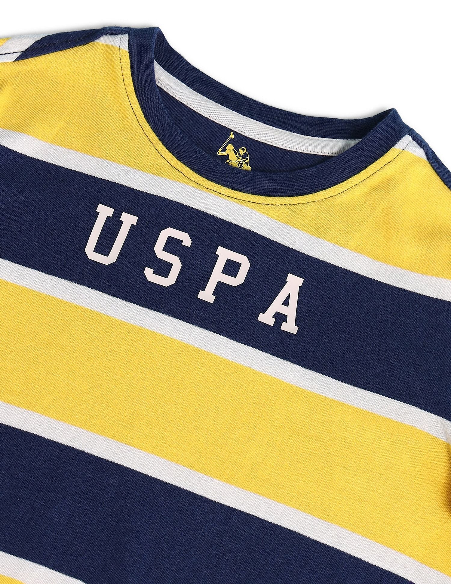 Boys Horizontal Stripes T-Shirt - Image 7