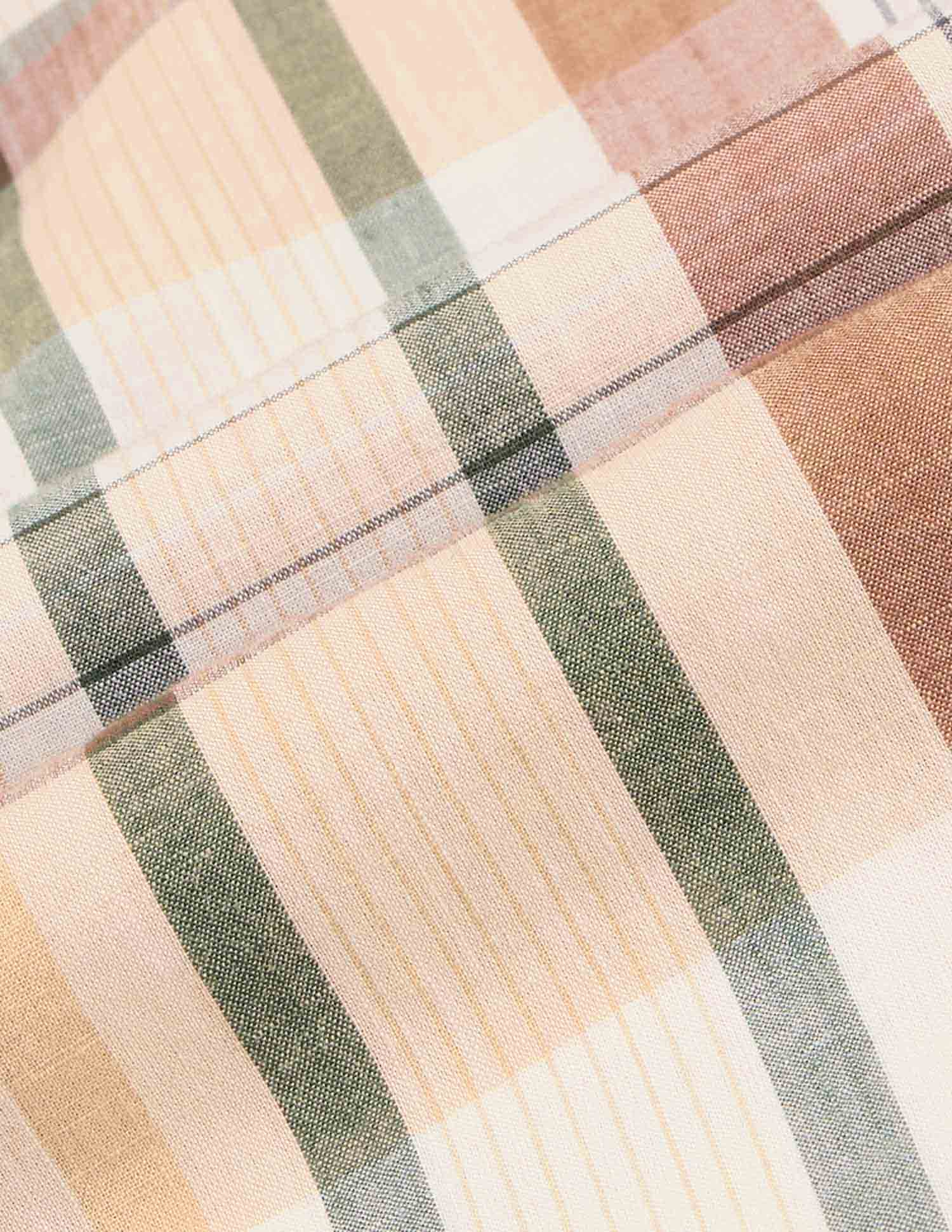 Boys Madras Checked Regular Fit Shirt - Image 2