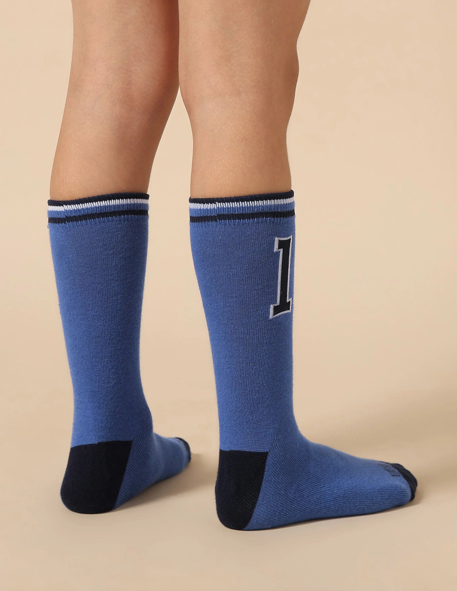 Boys Mid-Calf Length KS003 Socks - Pack Of 3 - Image 4