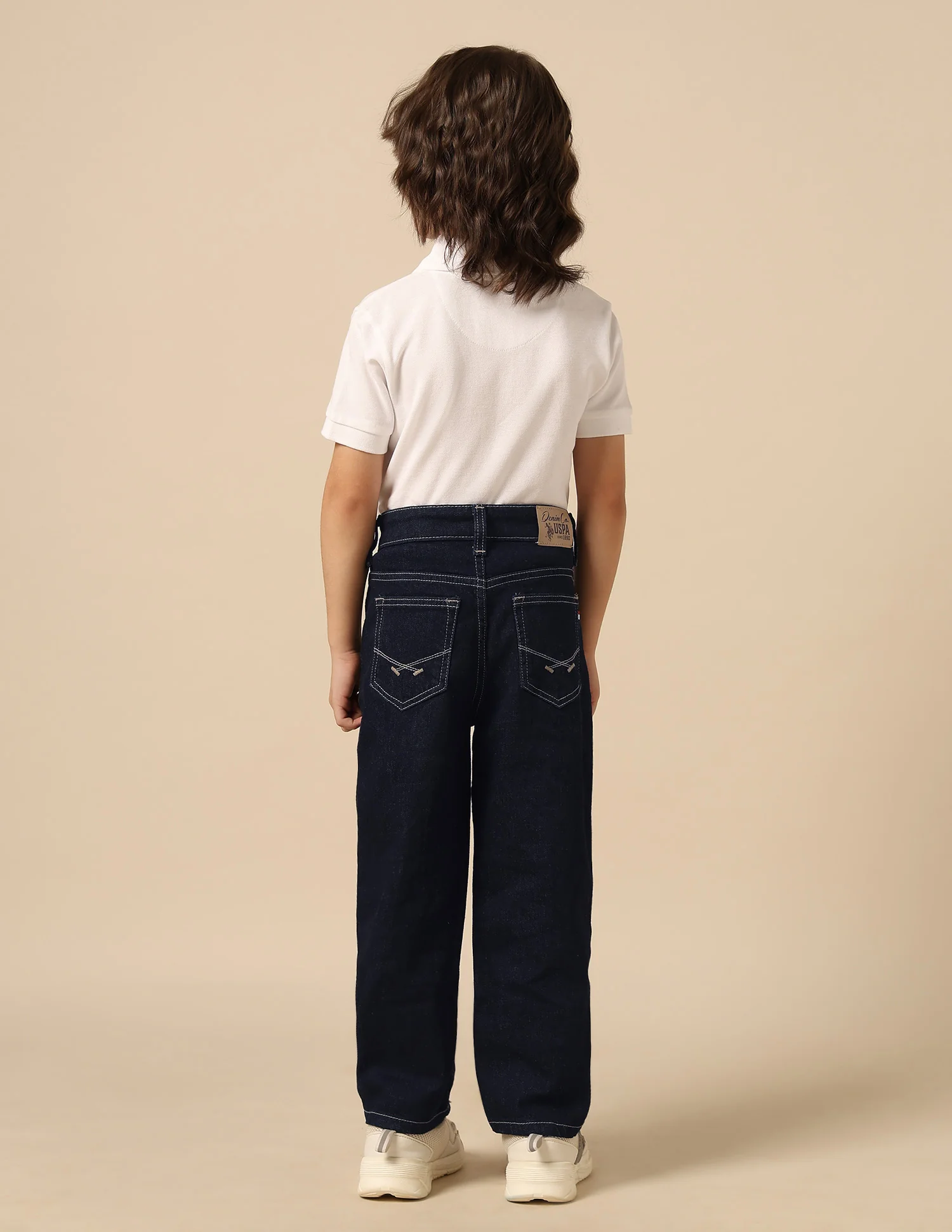 Boys Mid Rise Baggy Fit Jeans - Image 5