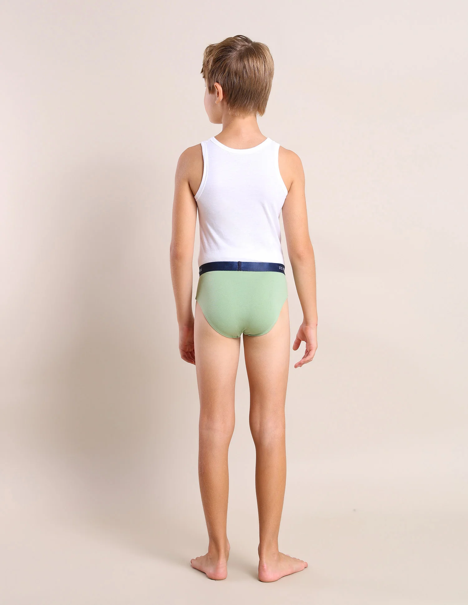 Boys Mid Rise Cotton Spandex Briefs - Pack Of 3 - Image 6