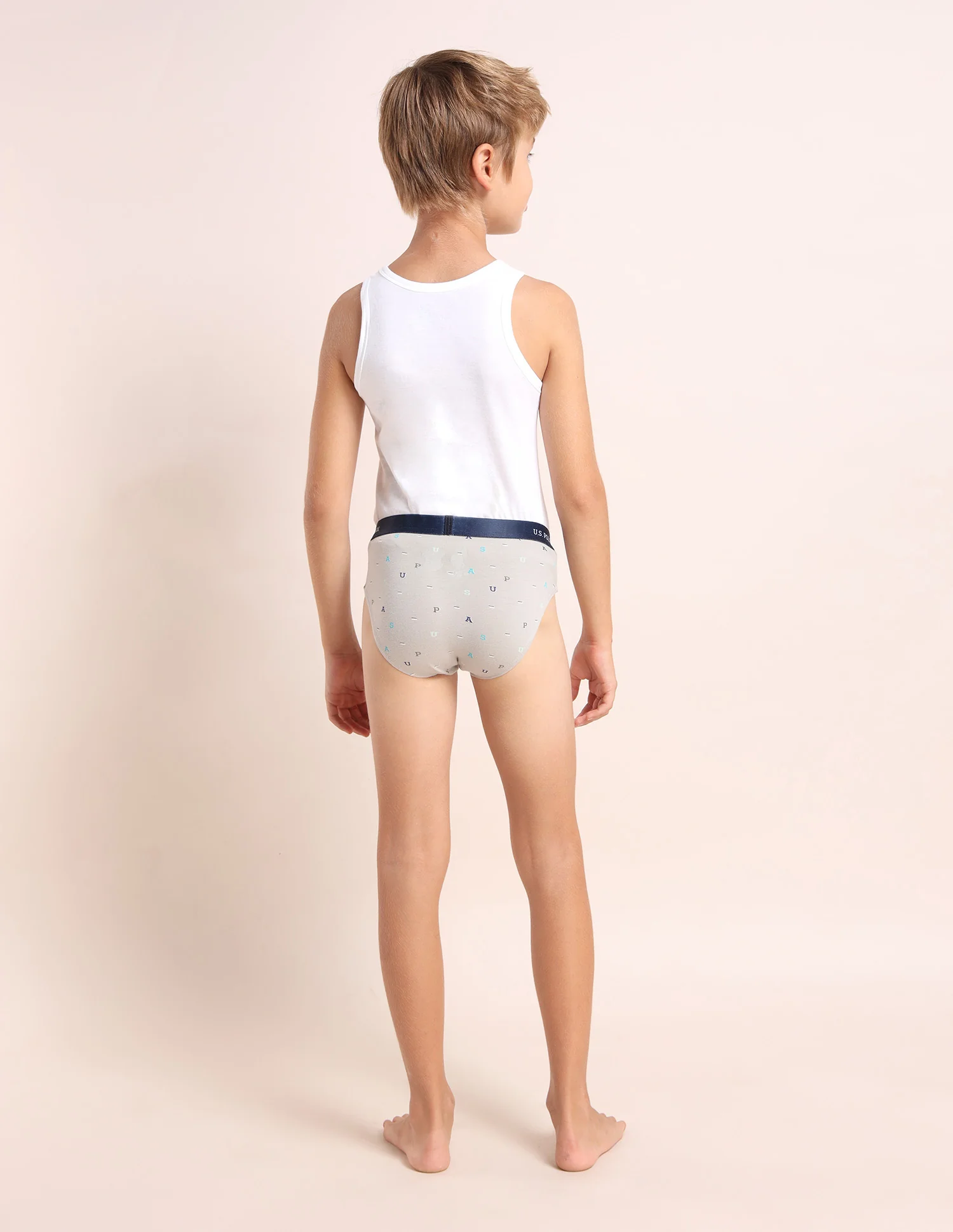 Boys Mid Rise Cotton Spandex Briefs - Pack Of 3 - Image 9