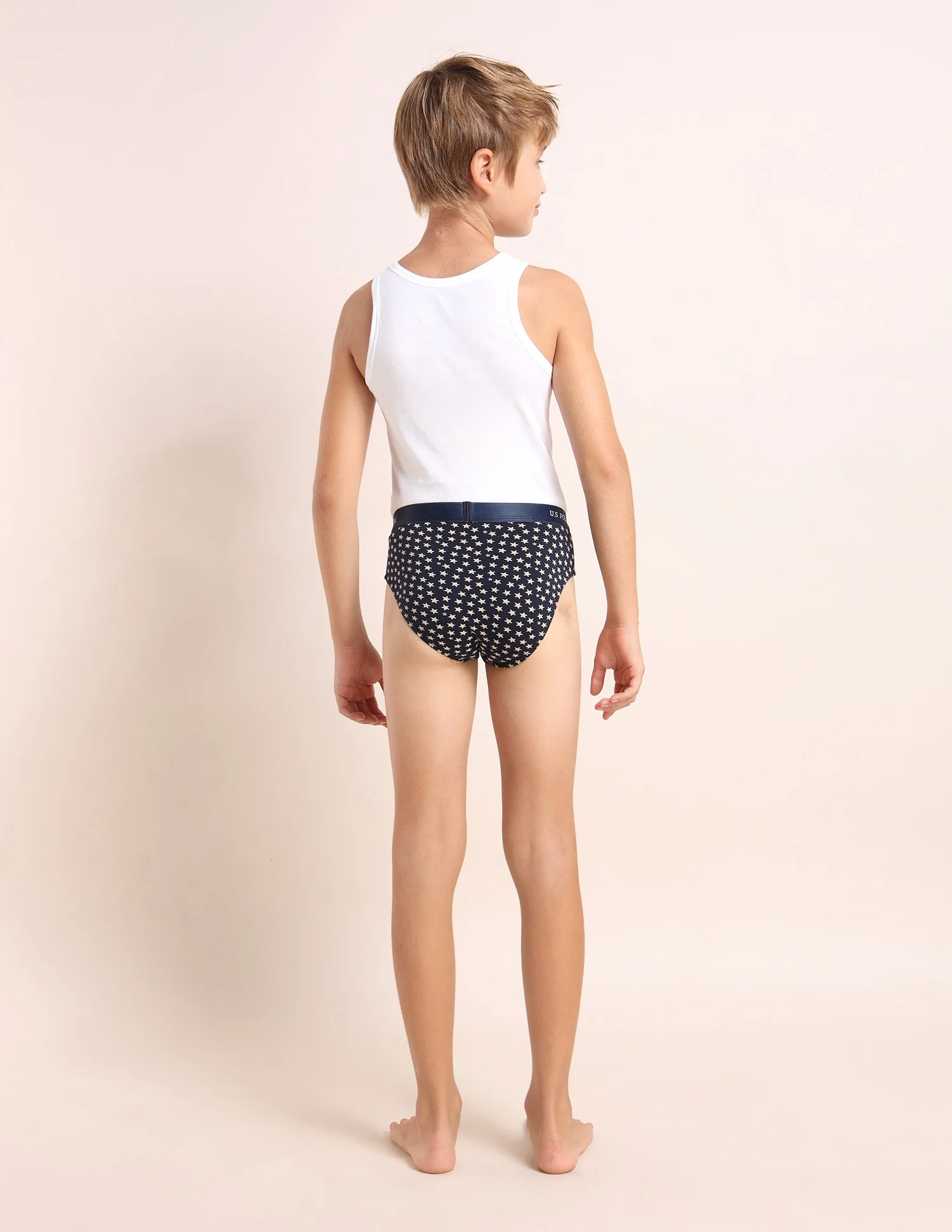 Boys Mid Rise Cotton Spandex Briefs - Pack Of 3 - Image 10