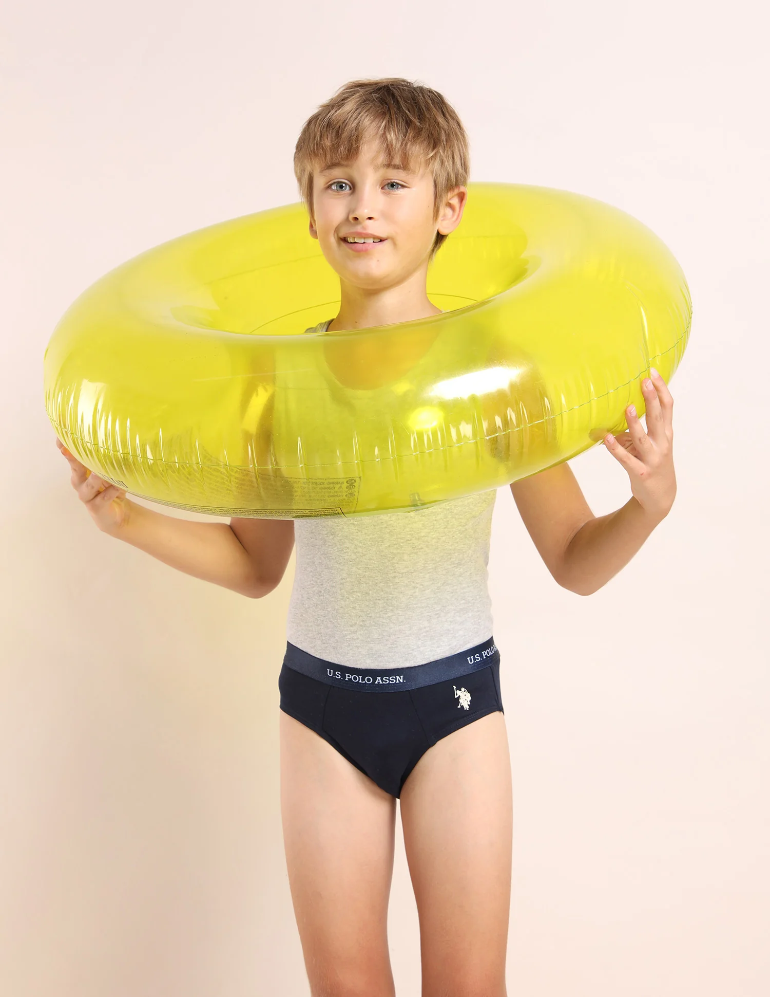 Boys Mid Rise Cotton Spandex Briefs - Pack Of 3 - Image 3