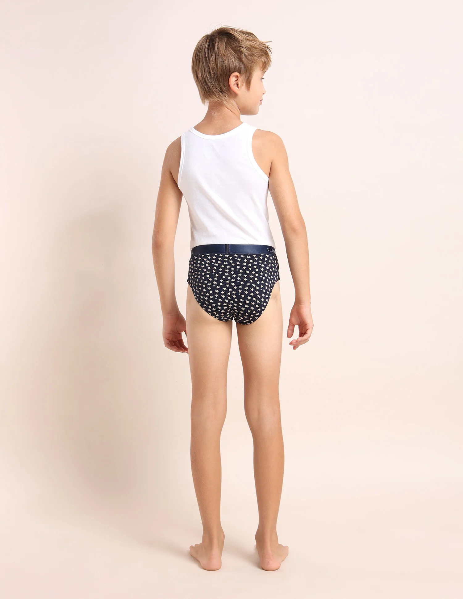 Boys Mid Rise Cotton Spandex Briefs - Pack Of 3 - Image 6