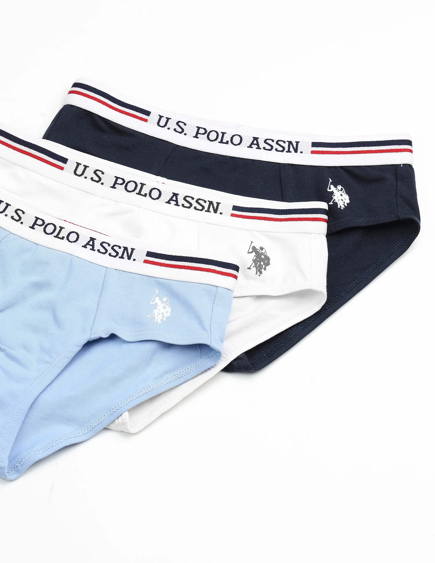 Boys Mid Rise Cotton Spandex EKB09 Briefs - Pack Of 3 - Image 2