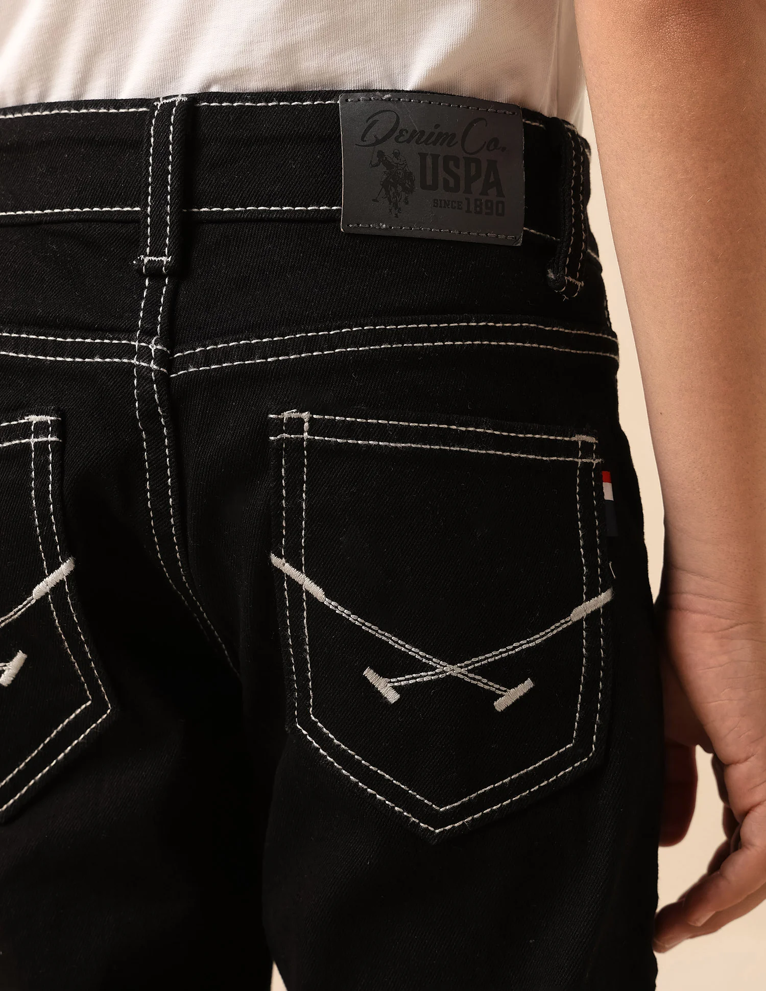 Boys Mid Rise Regular Fit Cargo Jeans - Image 7