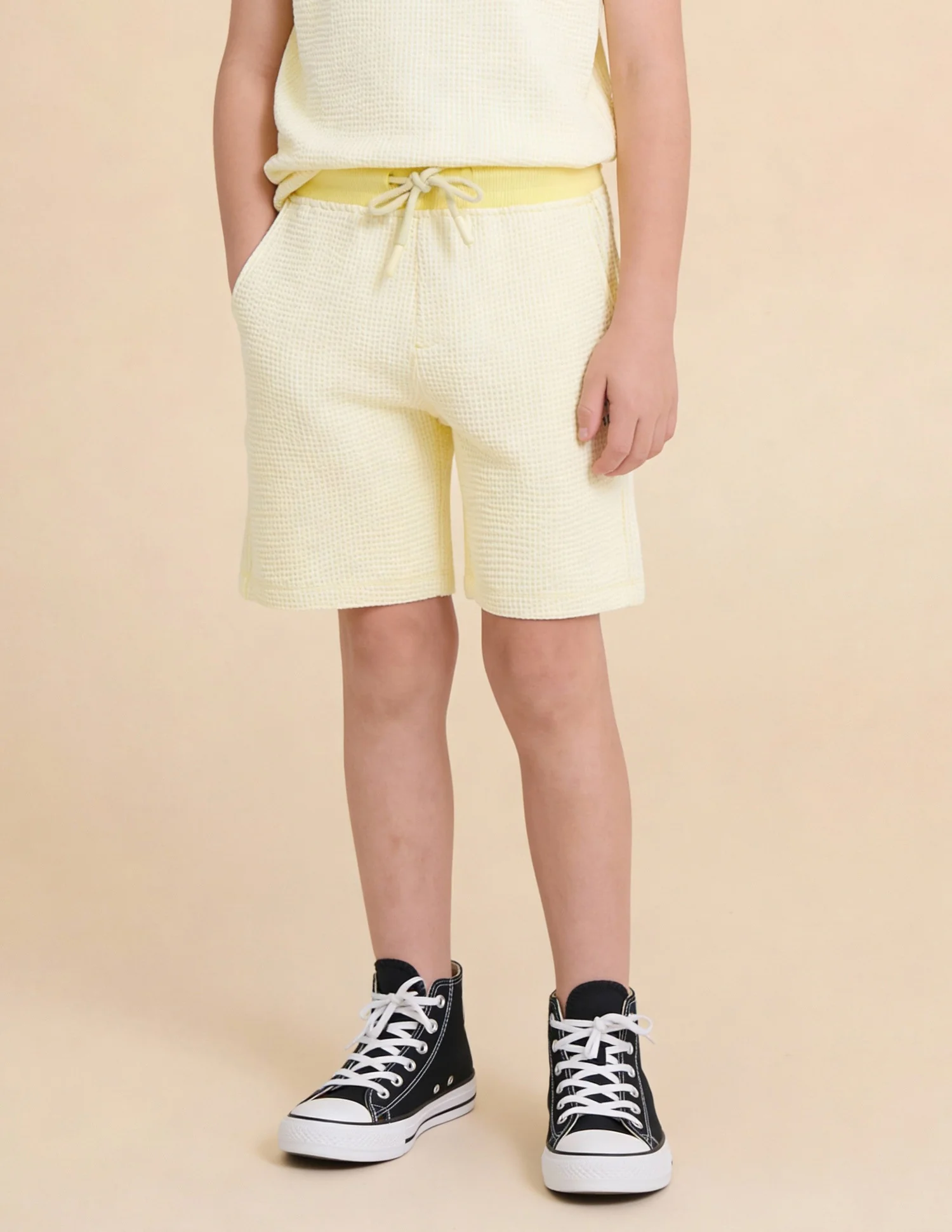 Boys Mid Rise Regular Fit Shorts - Image 3