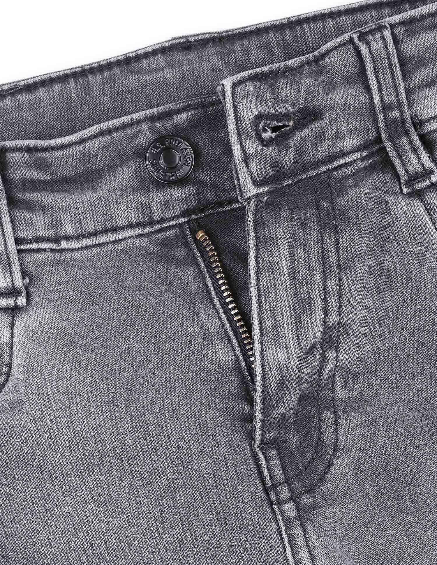 Boys Mid Rise Relaxed Fit Jeans - Image 2
