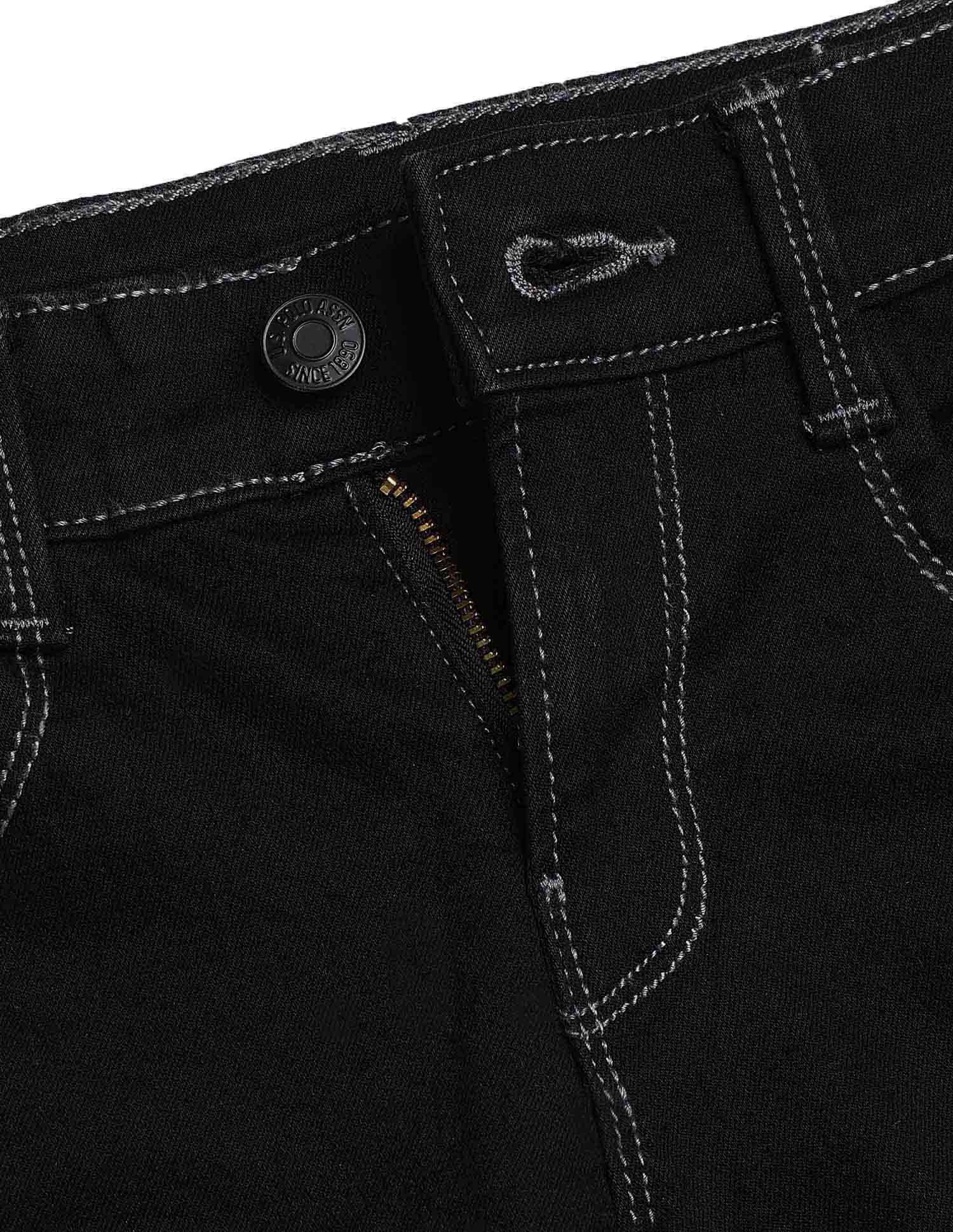 Boys Mid Rise Relaxed Fit Jeans - Image 2