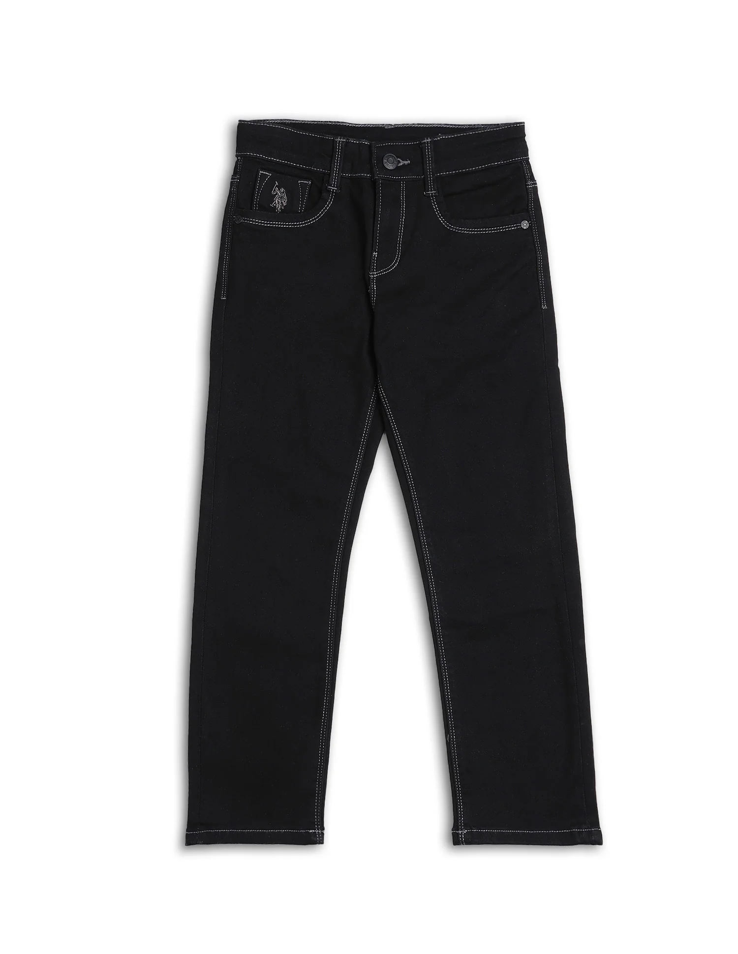 Boys Mid Rise Relaxed Fit Jeans - Image 8