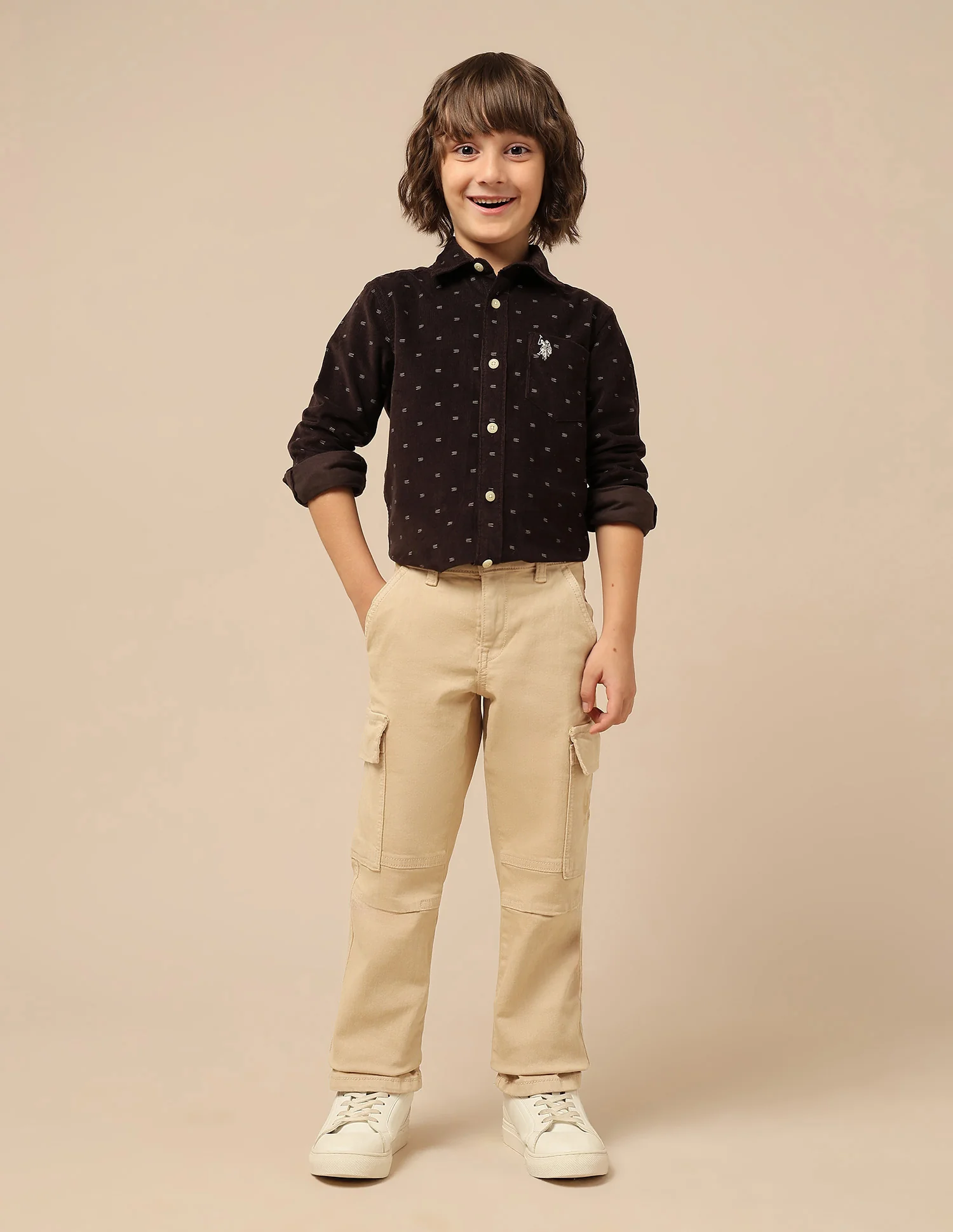 Boys Mid Rise Relaxed Fit Jeans - Image 3