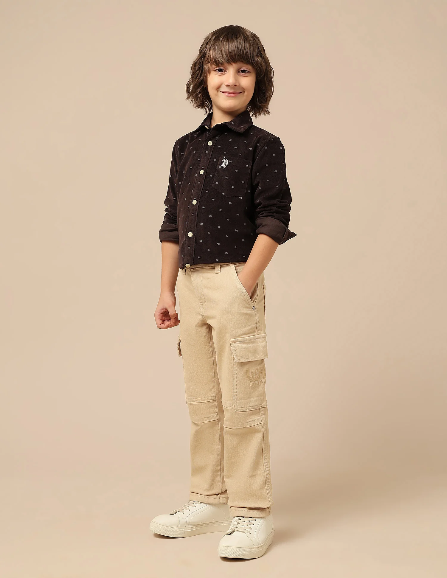 Boys Mid Rise Relaxed Fit Jeans - Image 4