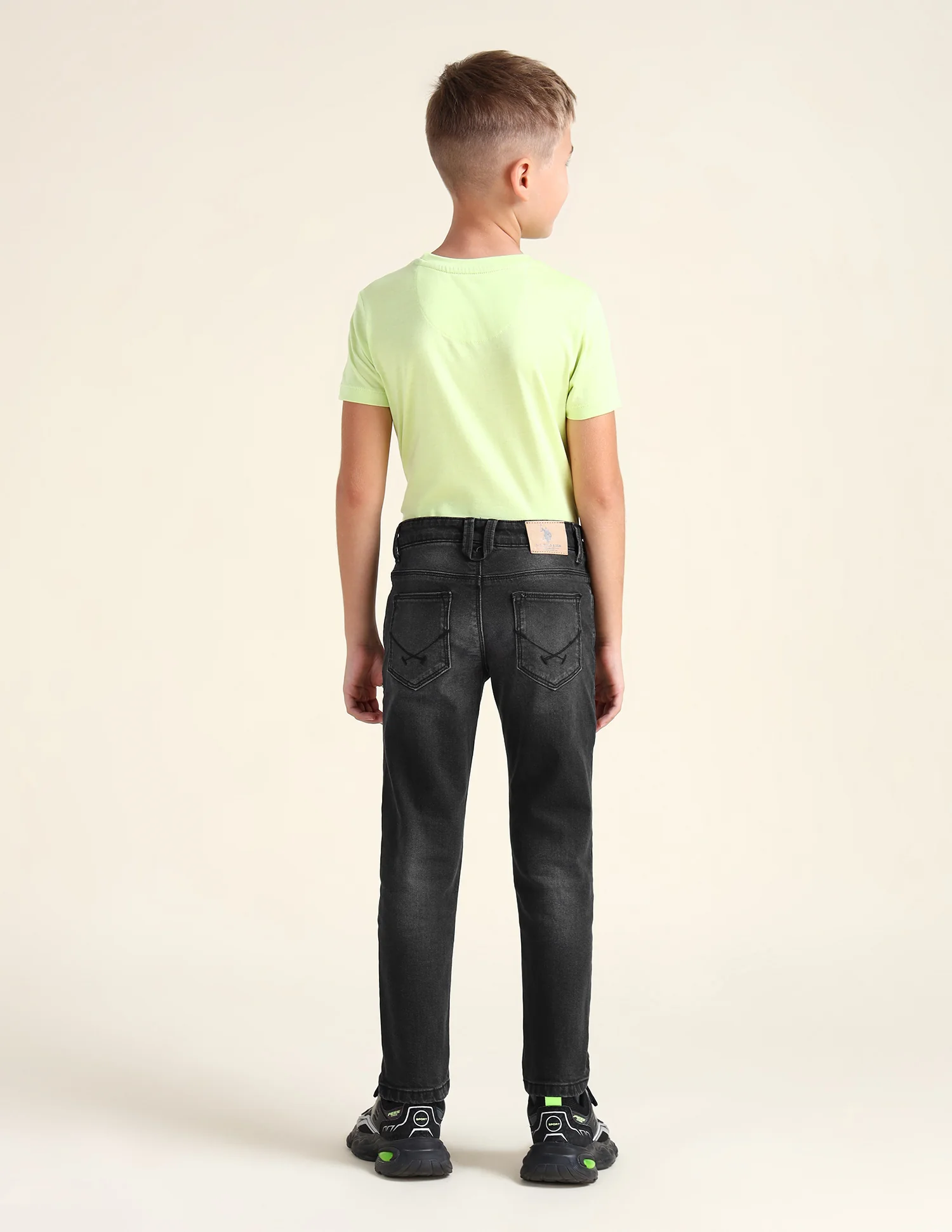 Boys Mid Rise Slim Fit Jeans - Image 4