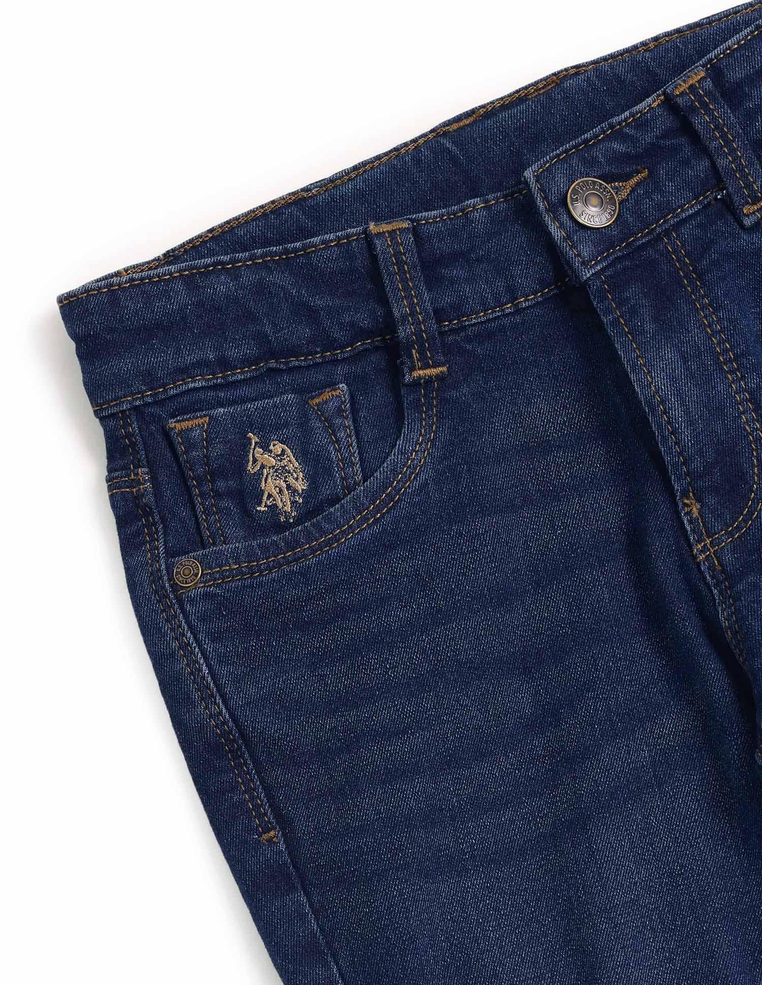 Boys Mid Rise Slim Fit Jeans - Image 2