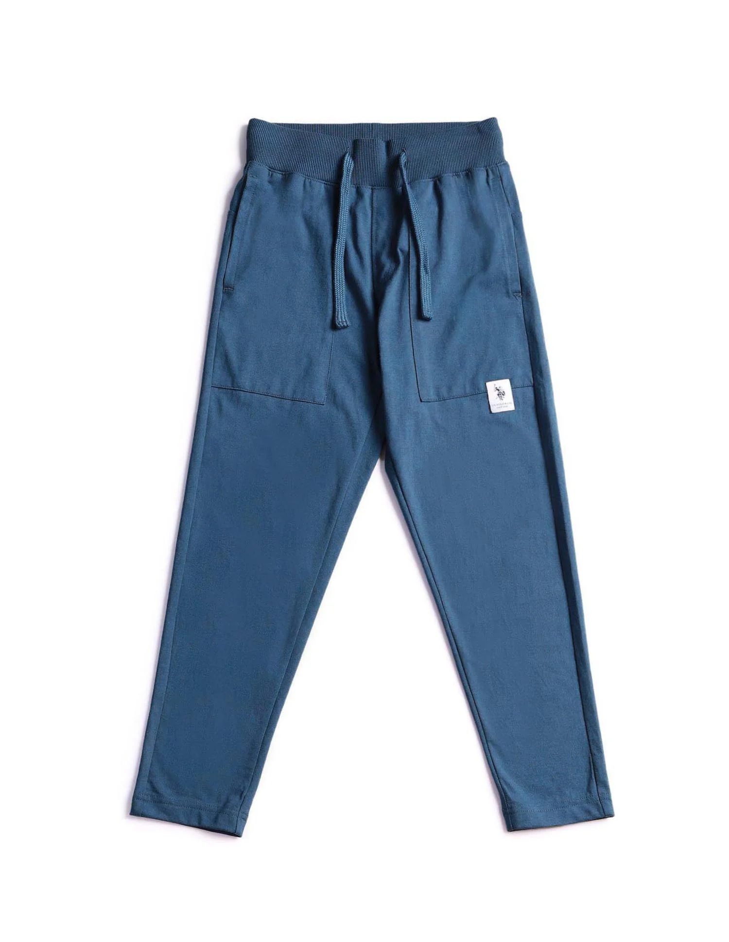 Boys Mid-Rise Solid Track Pants - Image 5