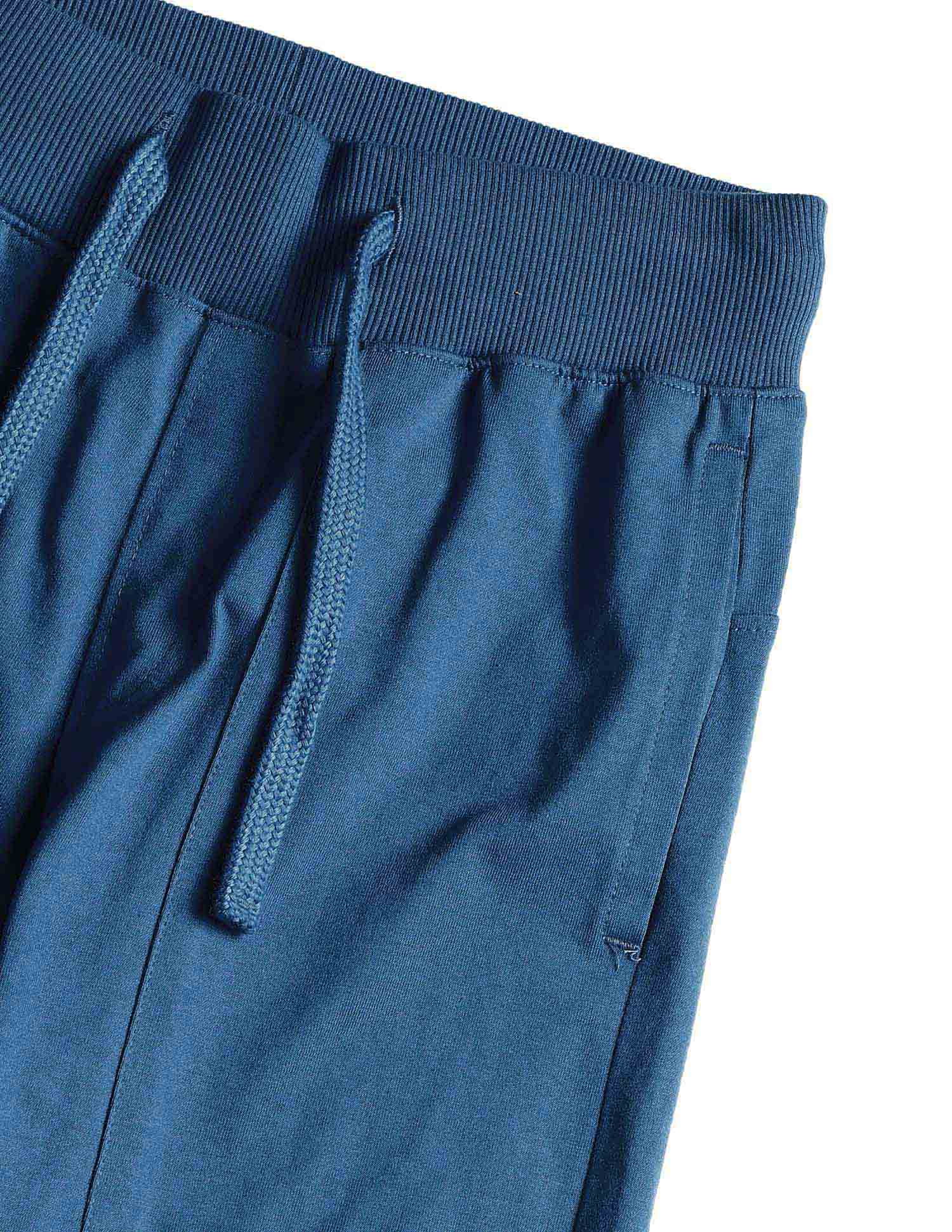 Boys Mid-Rise Solid Track Pants - Image 7