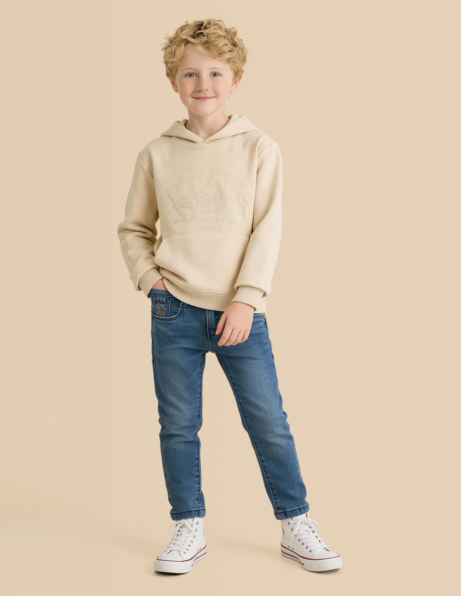 Boys Mini Me Embroidered Sweatshirt - Image 3