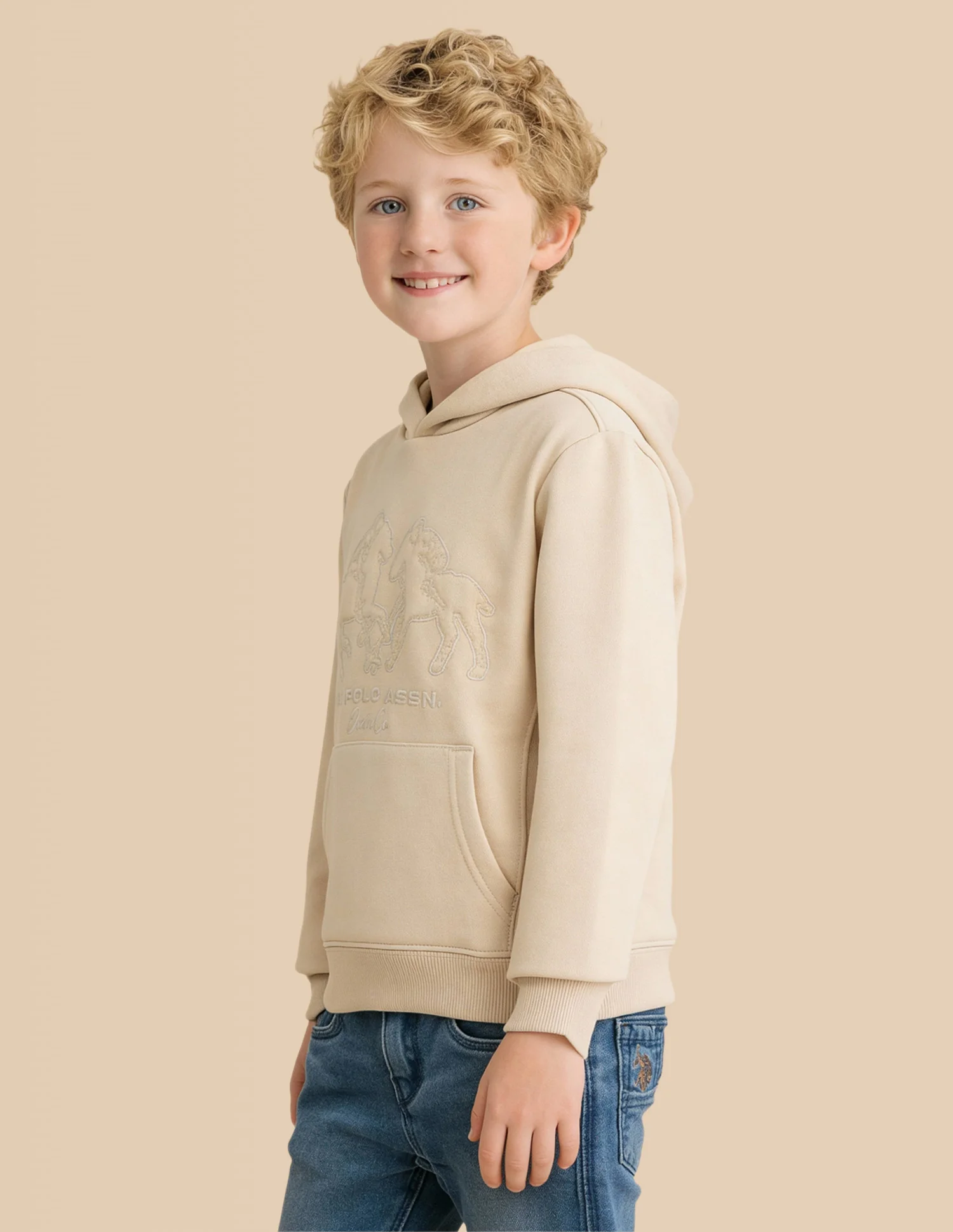 Boys Mini Me Embroidered Sweatshirt - Image 4