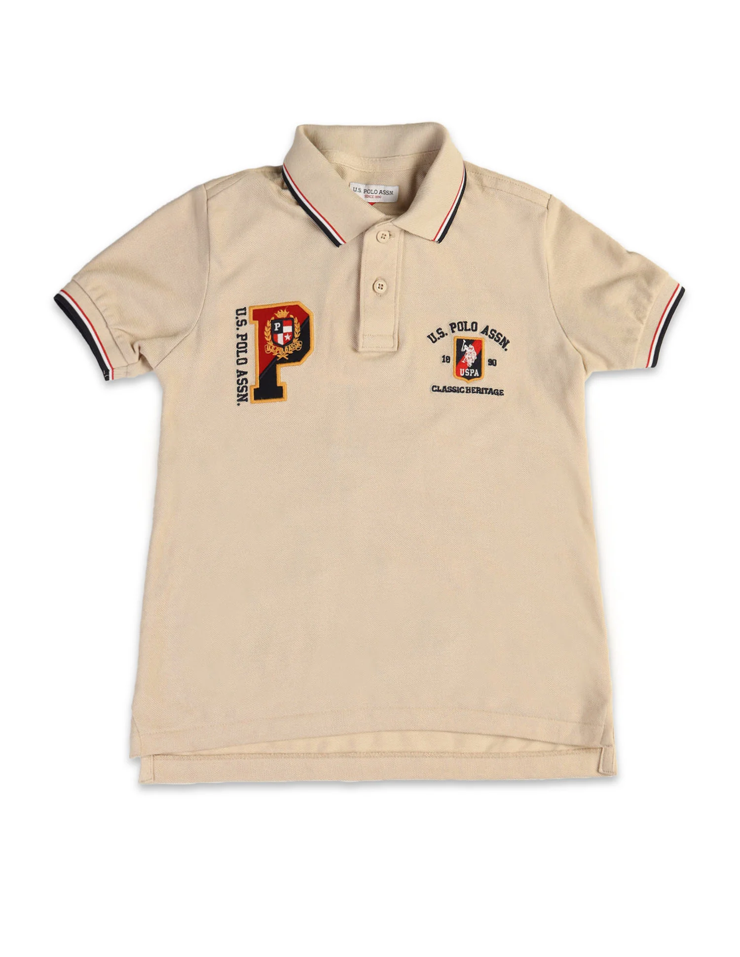 Boys Numeric Brand Embroidered Regular Fit Polo Shirt - Image 7