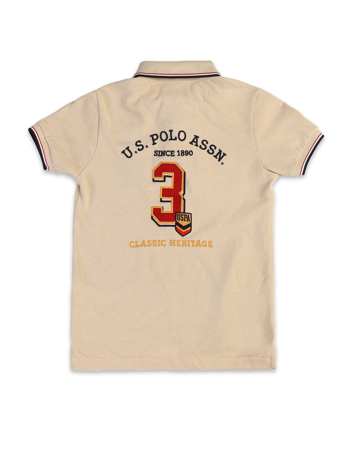 Boys Numeric Brand Embroidered Regular Fit Polo Shirt - Image 8