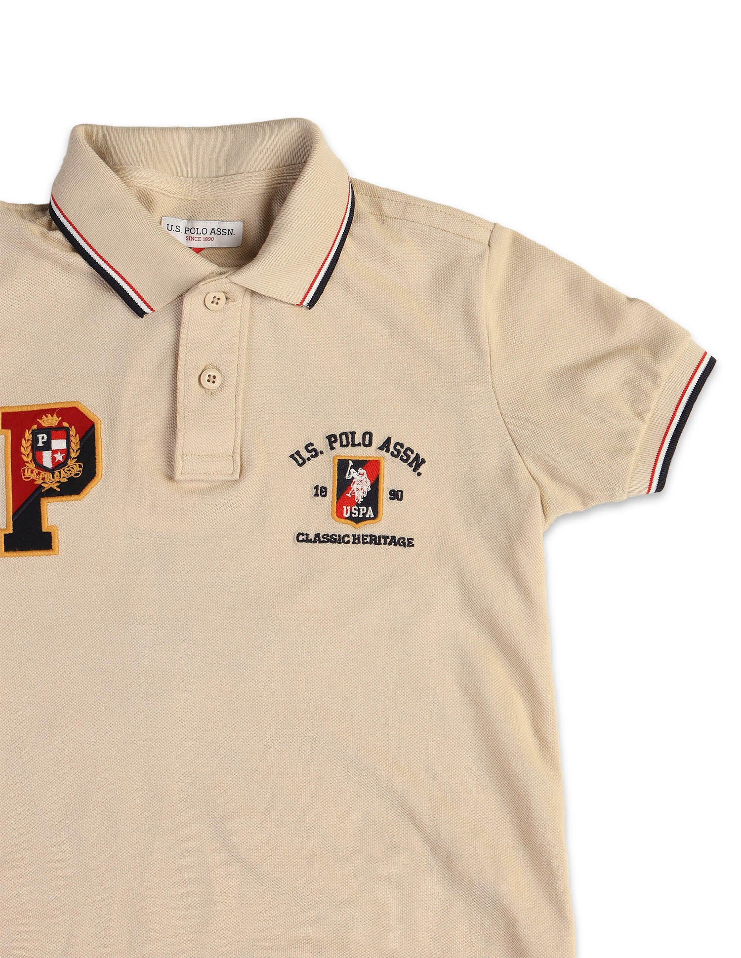 Boys Numeric Brand Embroidered Regular Fit Polo Shirt - Image 9