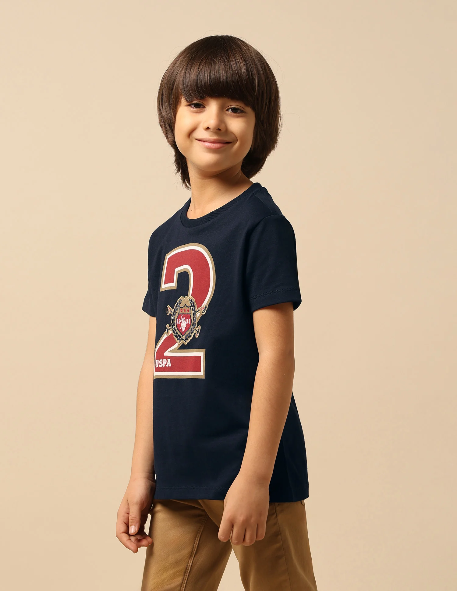 Boys Numeric Brand Embroidered T-Shirt - Image 4