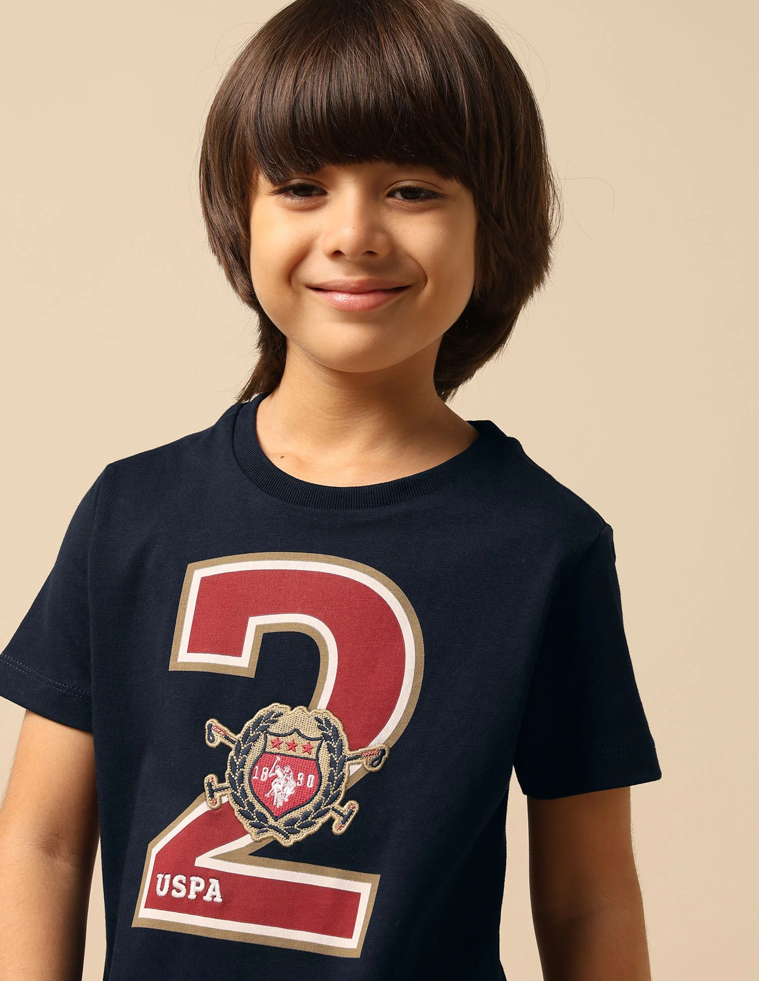 Boys Numeric Brand Embroidered T-Shirt - Image 6