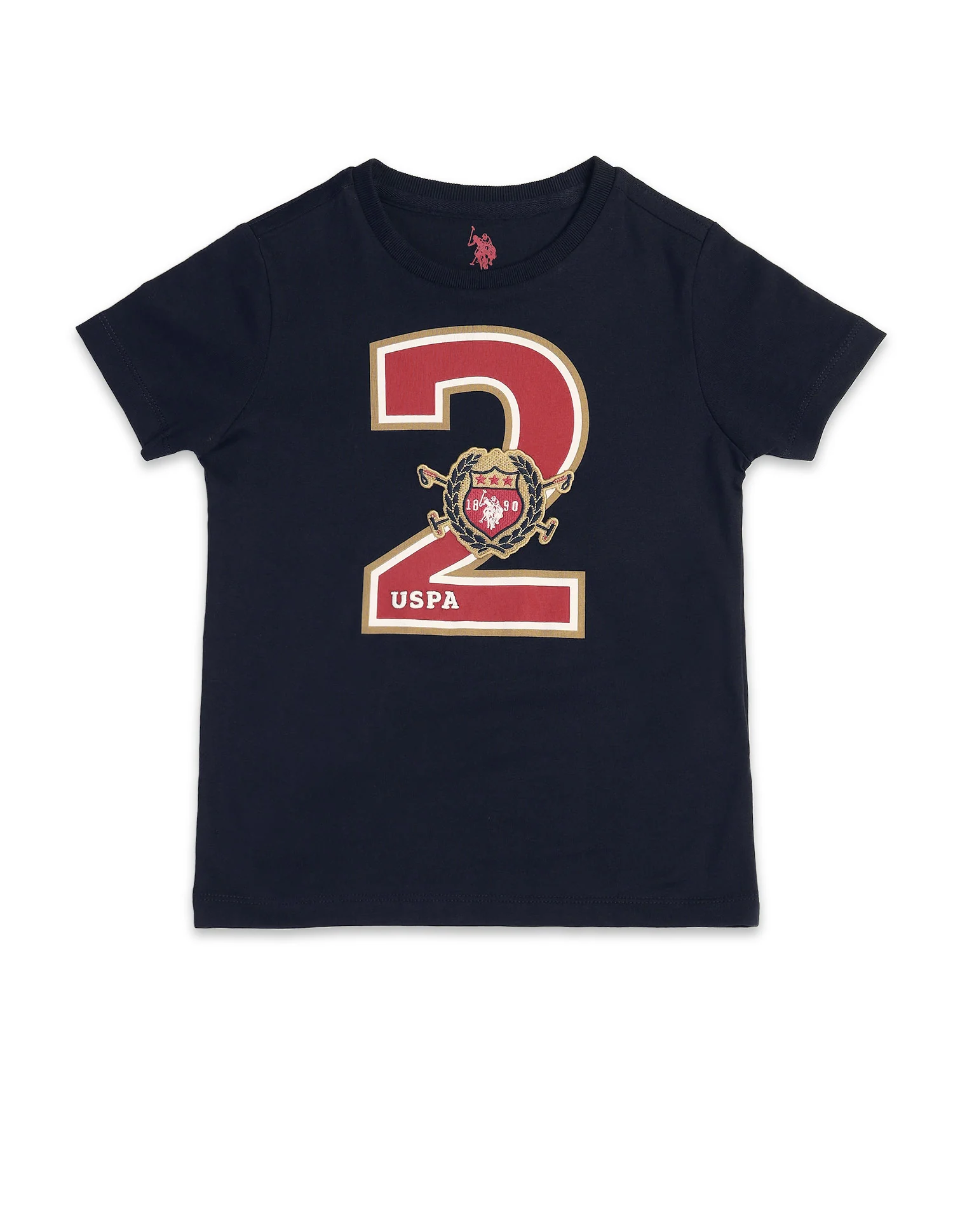 Boys Numeric Brand Embroidered T-Shirt - Image 7