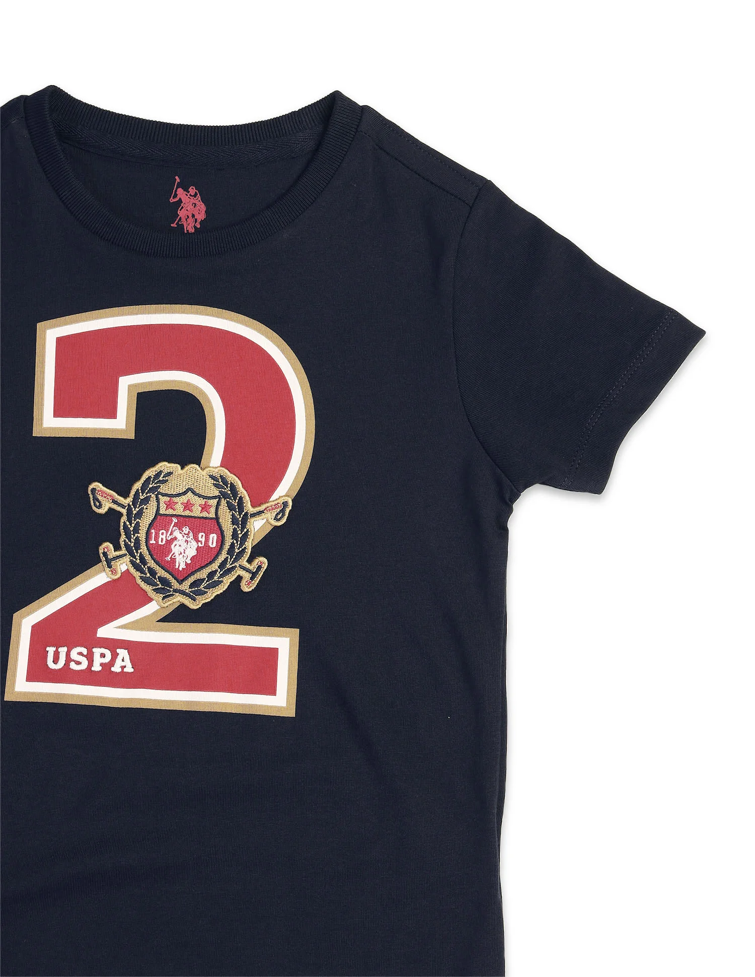 Boys Numeric Brand Embroidered T-Shirt - Image 9