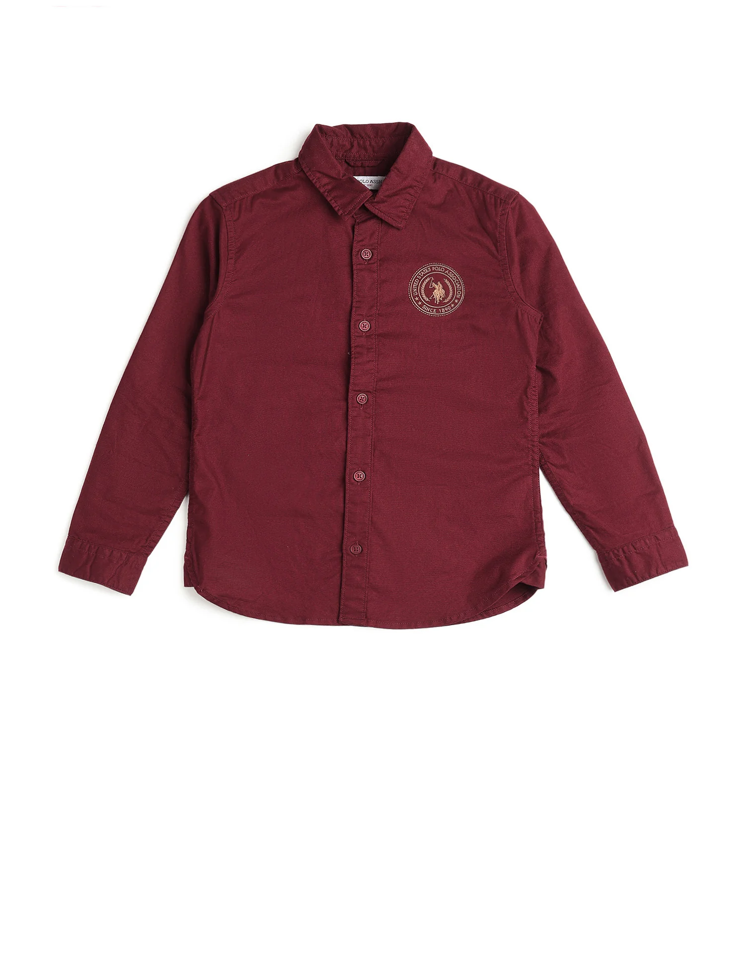 Boys Oxford Brand Embroidered Shirt - Image 7