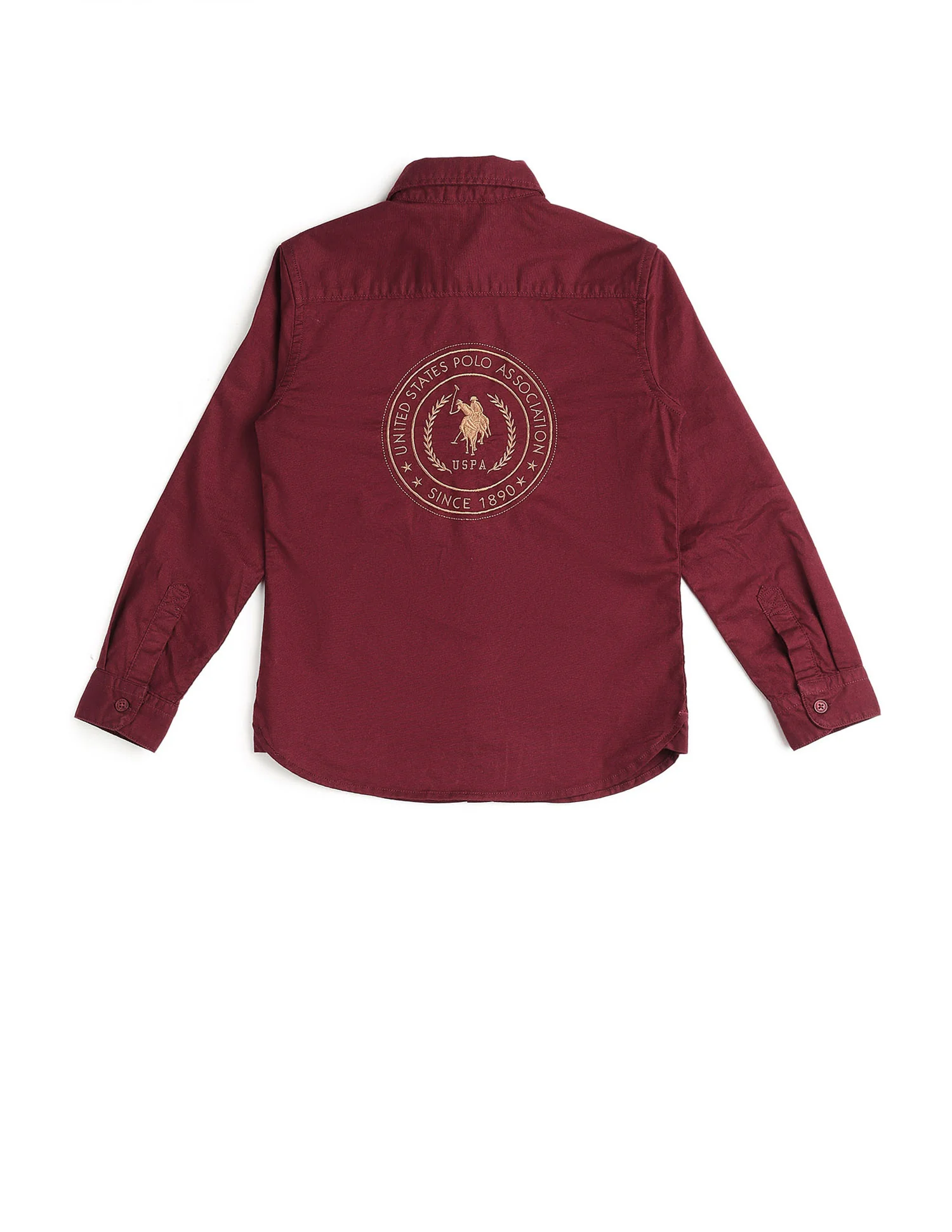 Boys Oxford Brand Embroidered Shirt - Image 8