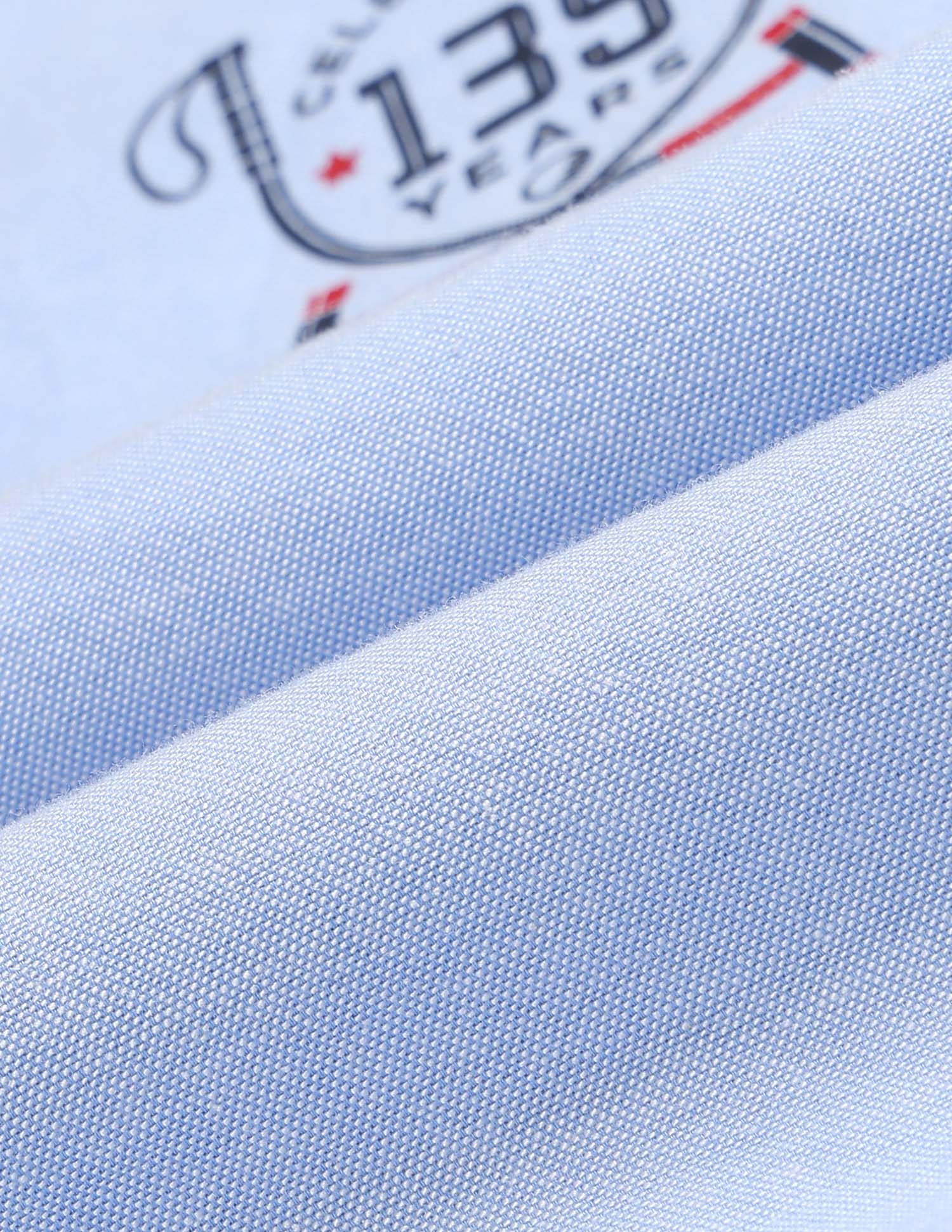 Boys Oxford Colorblocked Brand Printed Shirt - Image 2