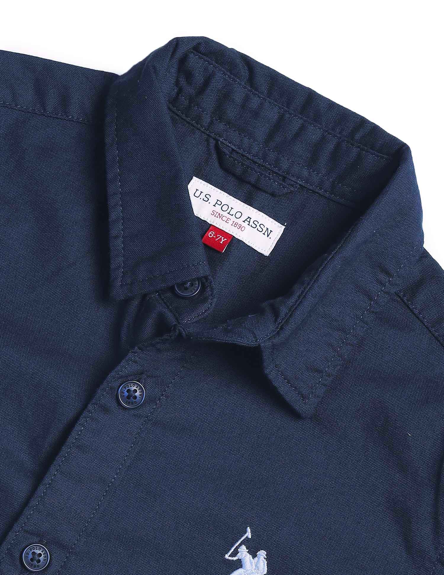 Boys Oxford Regular Fit Shirt - Image 7
