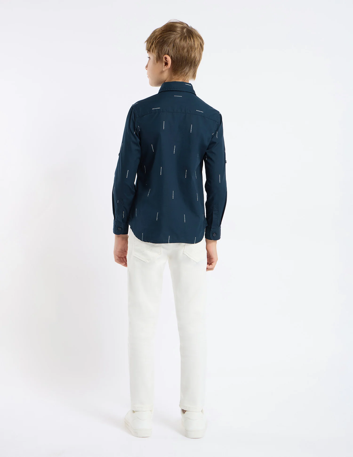 Boys Oxford Regular Fit Shirt - Image 4