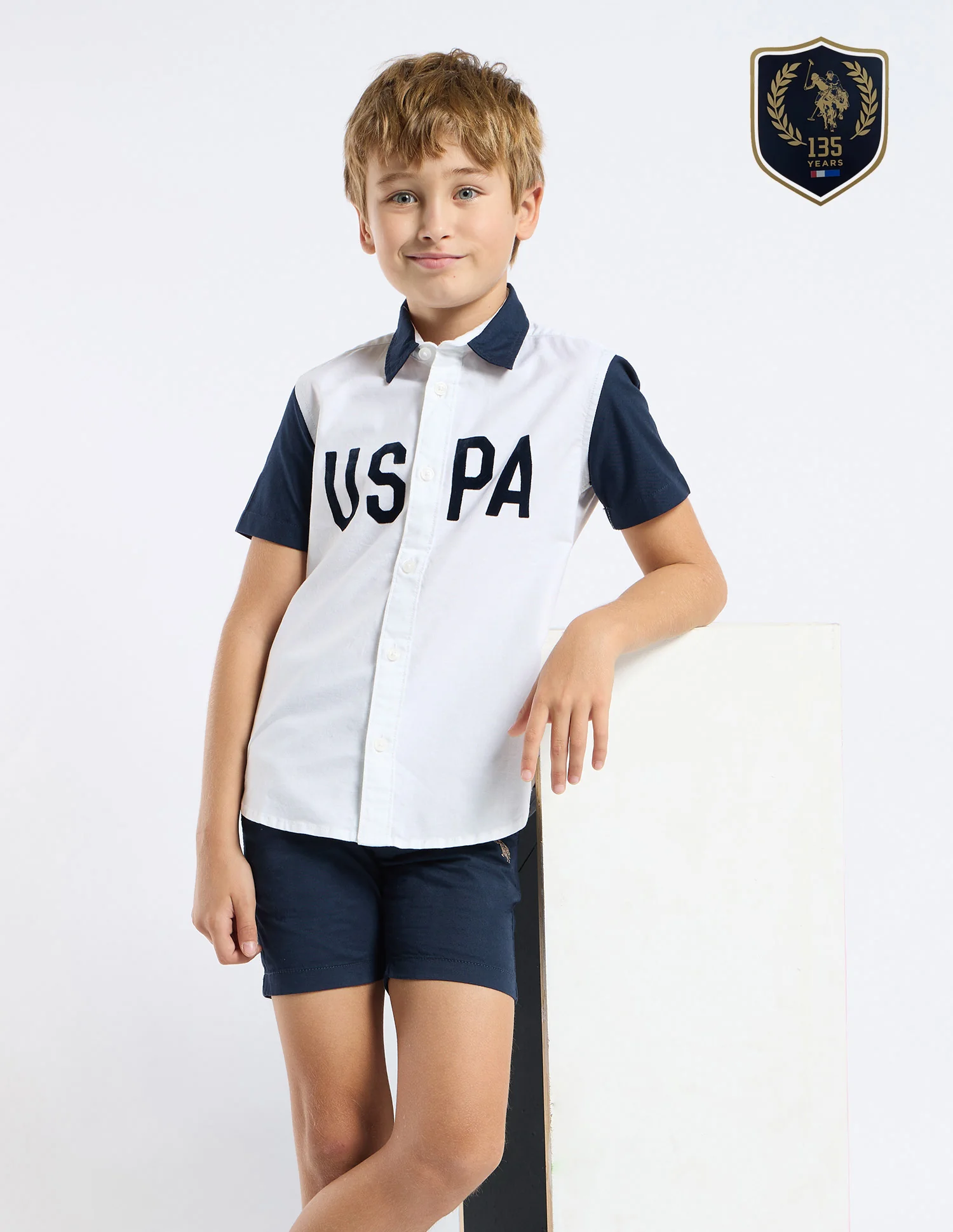 Boys Oxford Regular Fit Shirt