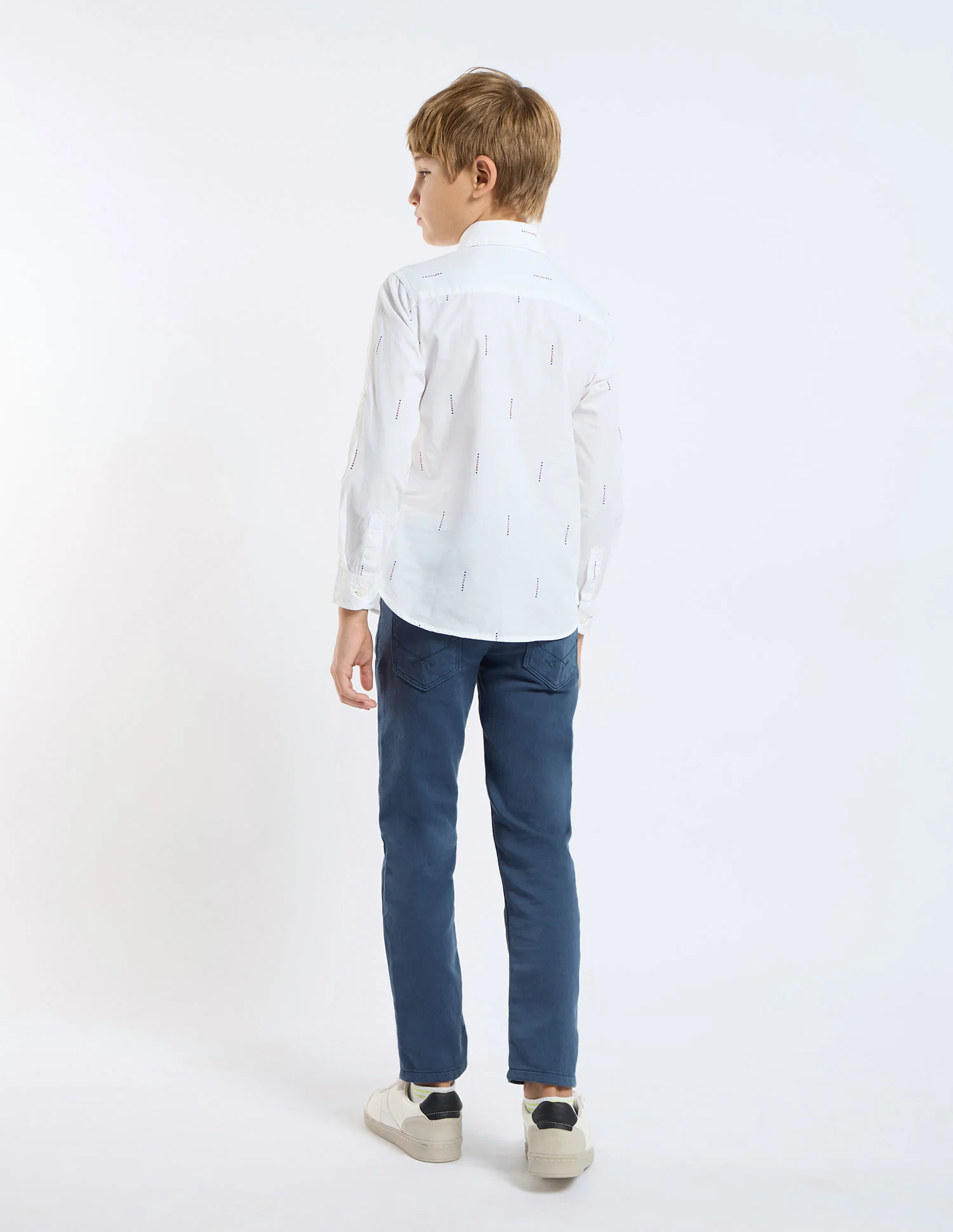 Boys Oxford Regular Fit Shirt - Image 4