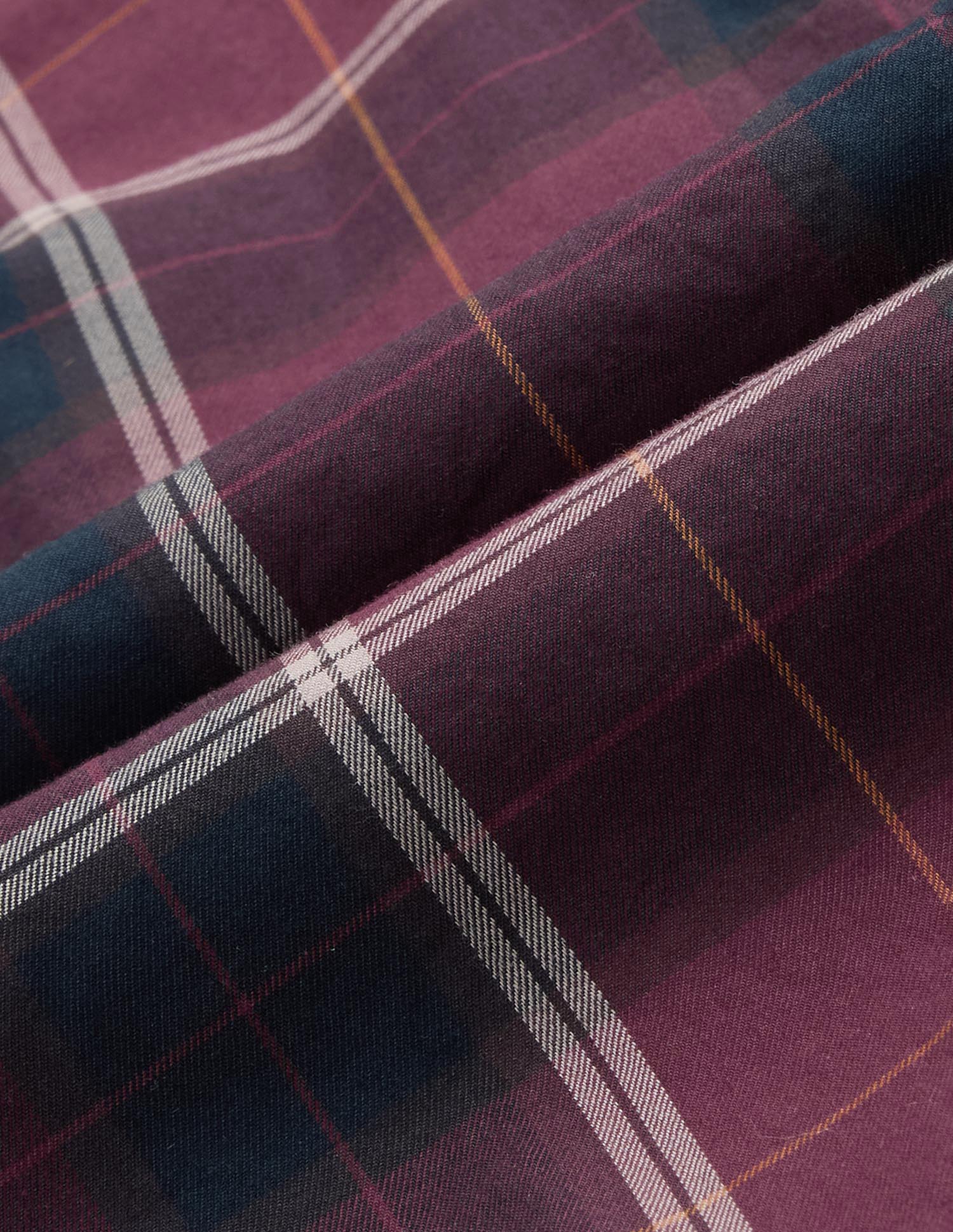Boys Plaid Checked Twill Shirt - Image 2