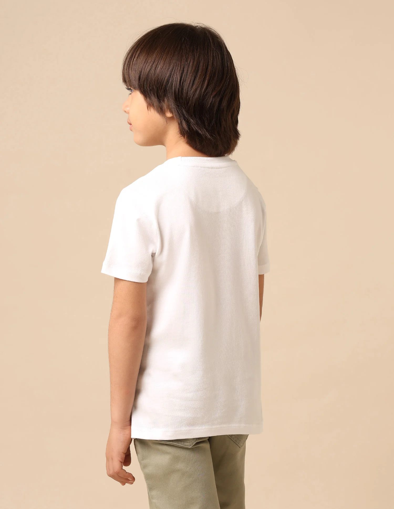 Boys Pure Cotton Brand Printed T Shirt - Image 5