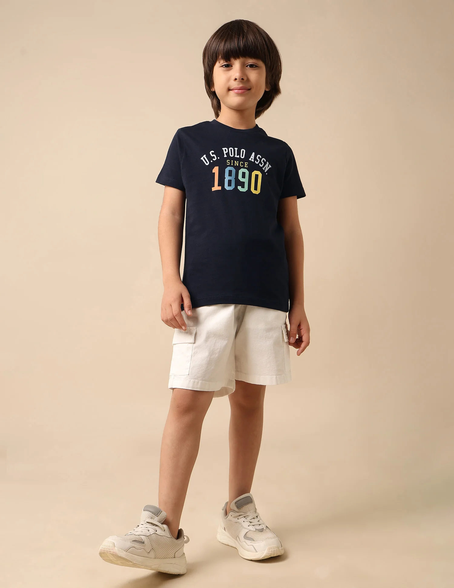 Boys Pure Cotton Brand Printed T Shirt - Image 3
