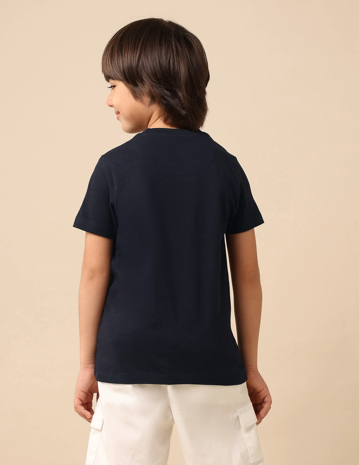 Boys Pure Cotton Brand Printed T Shirt - Image 5